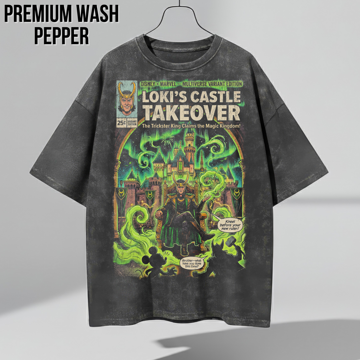 Loki Disneyworld Shirt – Disney Marvel Vintage Comic Tee