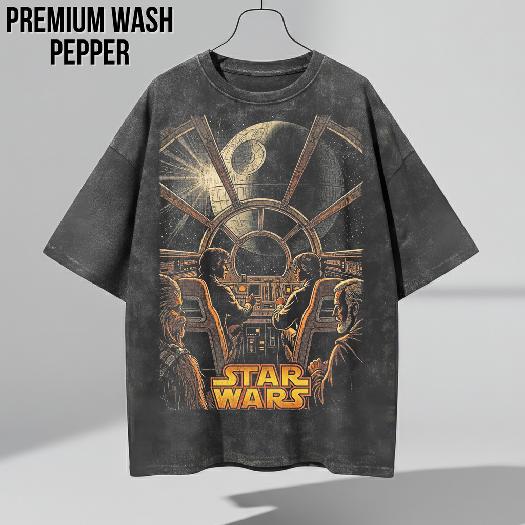 Star Wars Millennium Falcon Shirt: Vintage Comic Style Tee