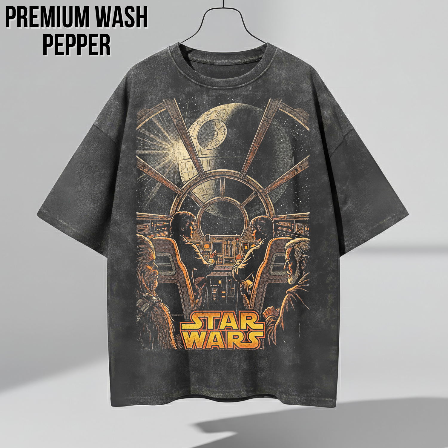 Star Wars Millennium Falcon Shirt: Vintage Comic Style Tee