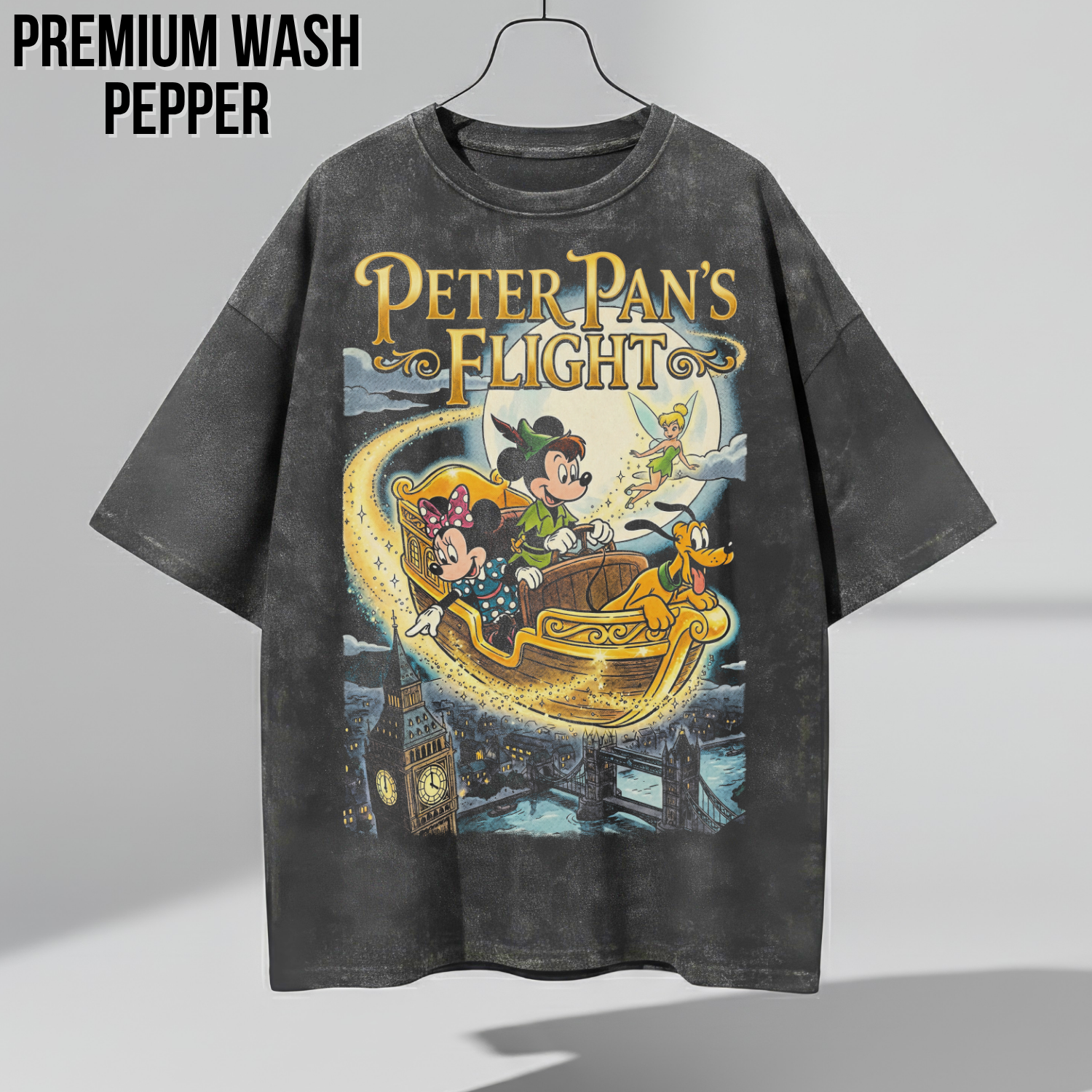 Vintage Peter Pan’s Flight Shirt – Disney Ride TeeMickey Minnie, Tinker Bell Shirt, Disneyland Trip Shirt, Magic Kingdom Ride Tee