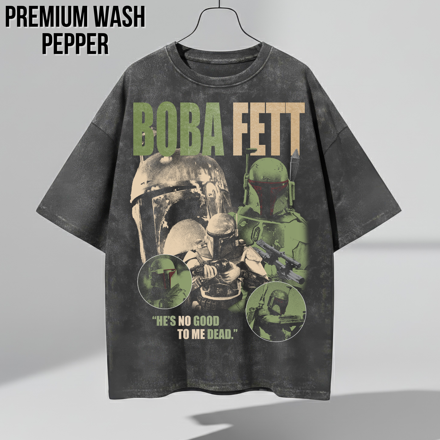 Boba Fett Shirt – Star Wars Vintage Bounty Hunter Shirt