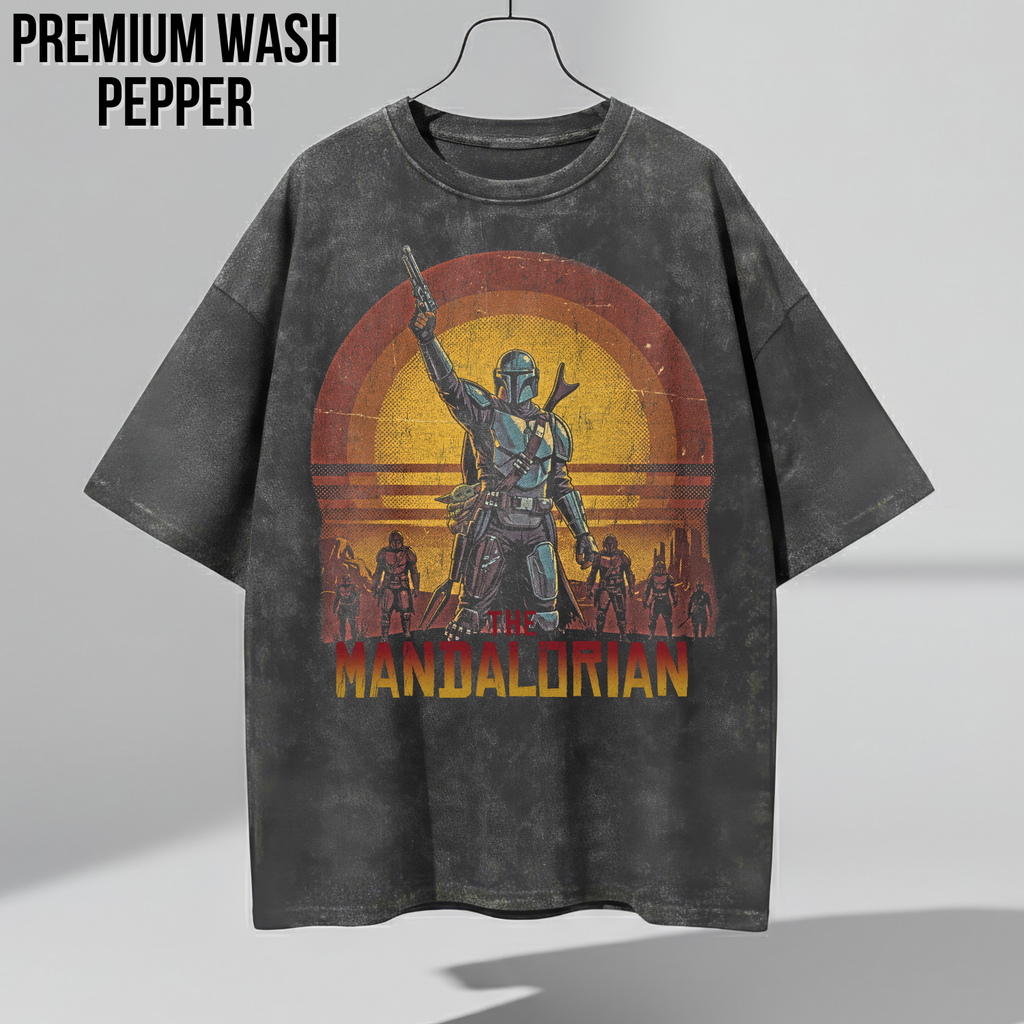 Mandalorian Shirt – Din Djarin Vintage Star Wars Tee
