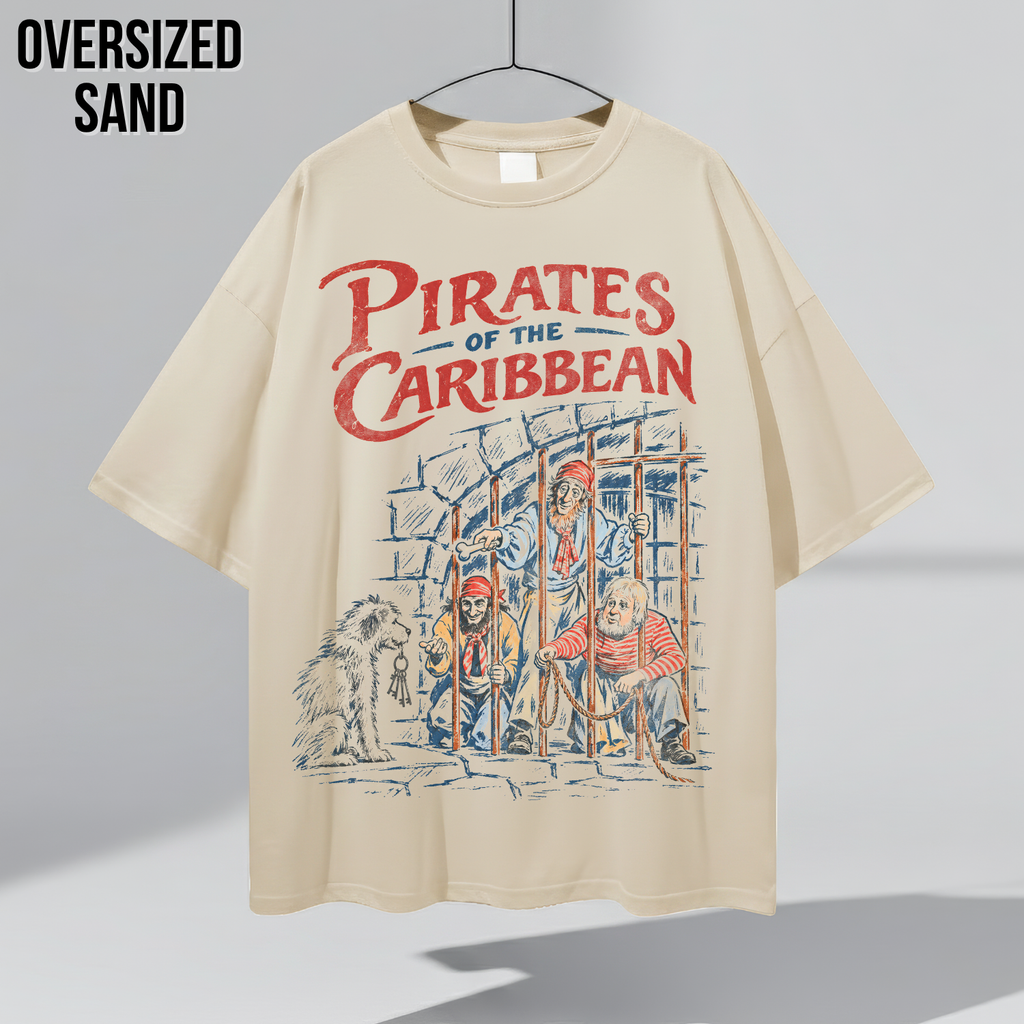 Pirates of the Caribbean Ride Shirt – Disney Pirates Dog Scene Vintage Graphic Shirt, Pirates Ride Tee, Disney Parks Fan Gift, Disneyland Attraction Merch