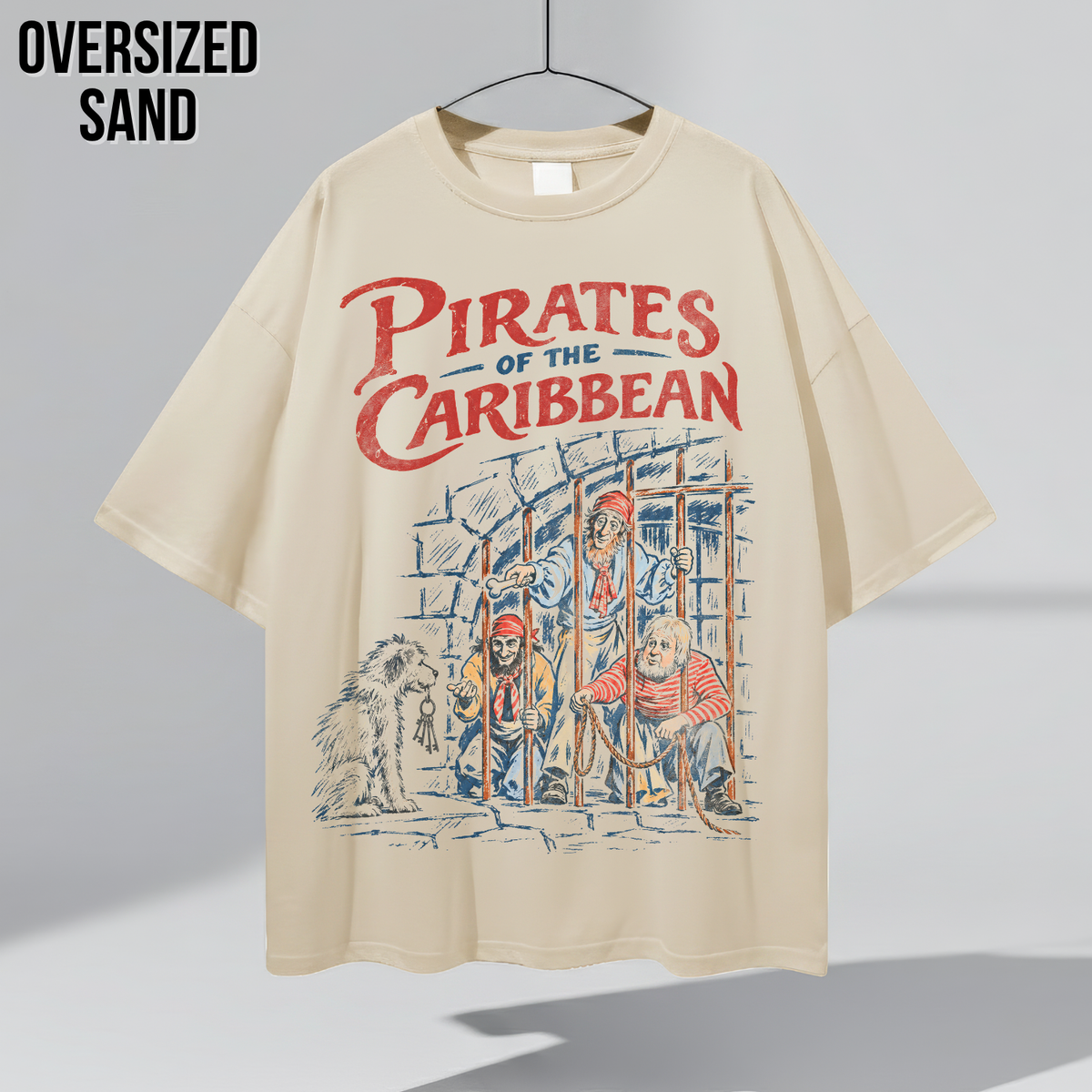 Pirates of the Caribbean Ride Shirt – Disney Pirates Dog Scene Vintage Graphic Shirt, Pirates Ride Tee, Disney Parks Fan Gift, Disneyland Attraction Merch
