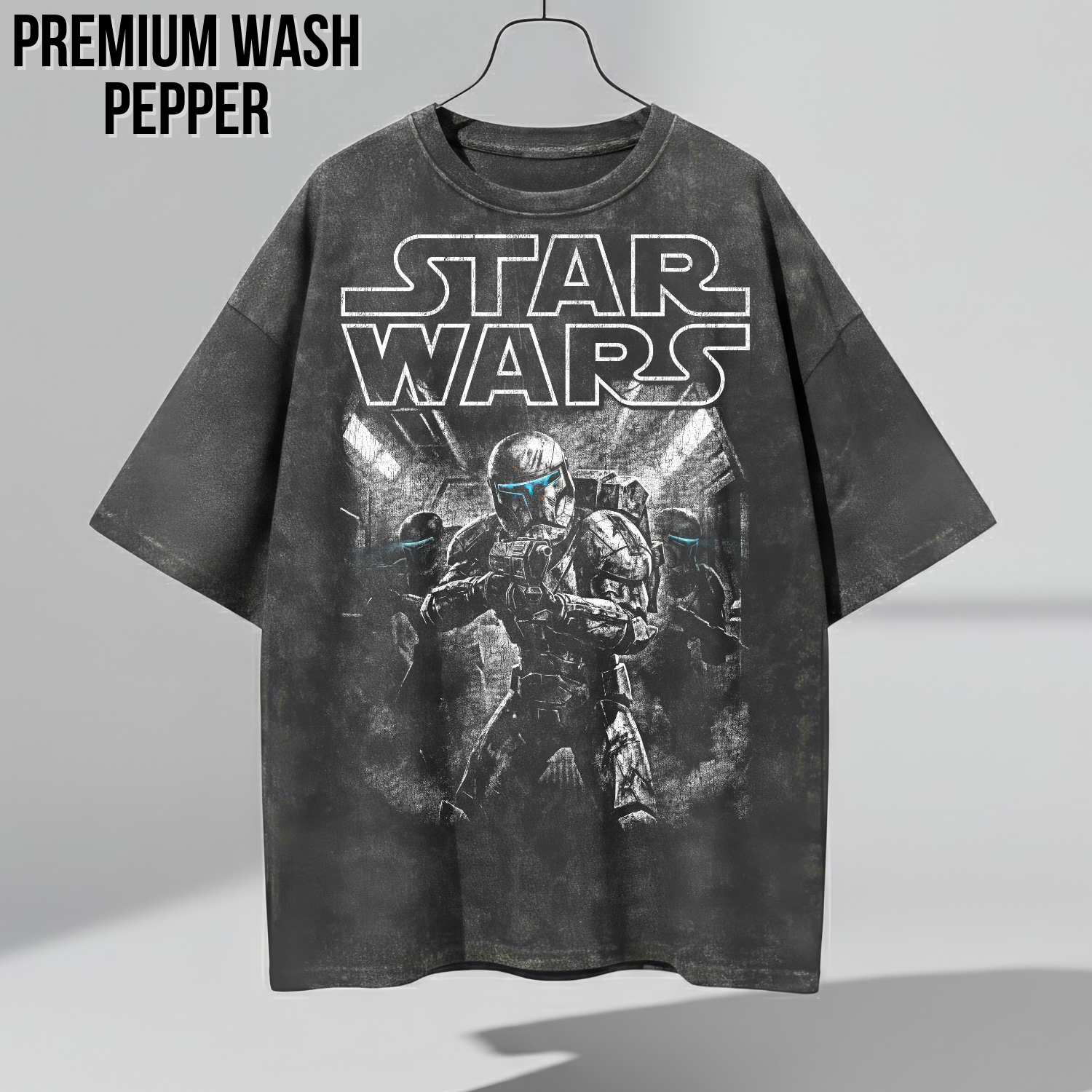 Star Wars Clone Commando Shirt: Delta Squad Vintage Tee