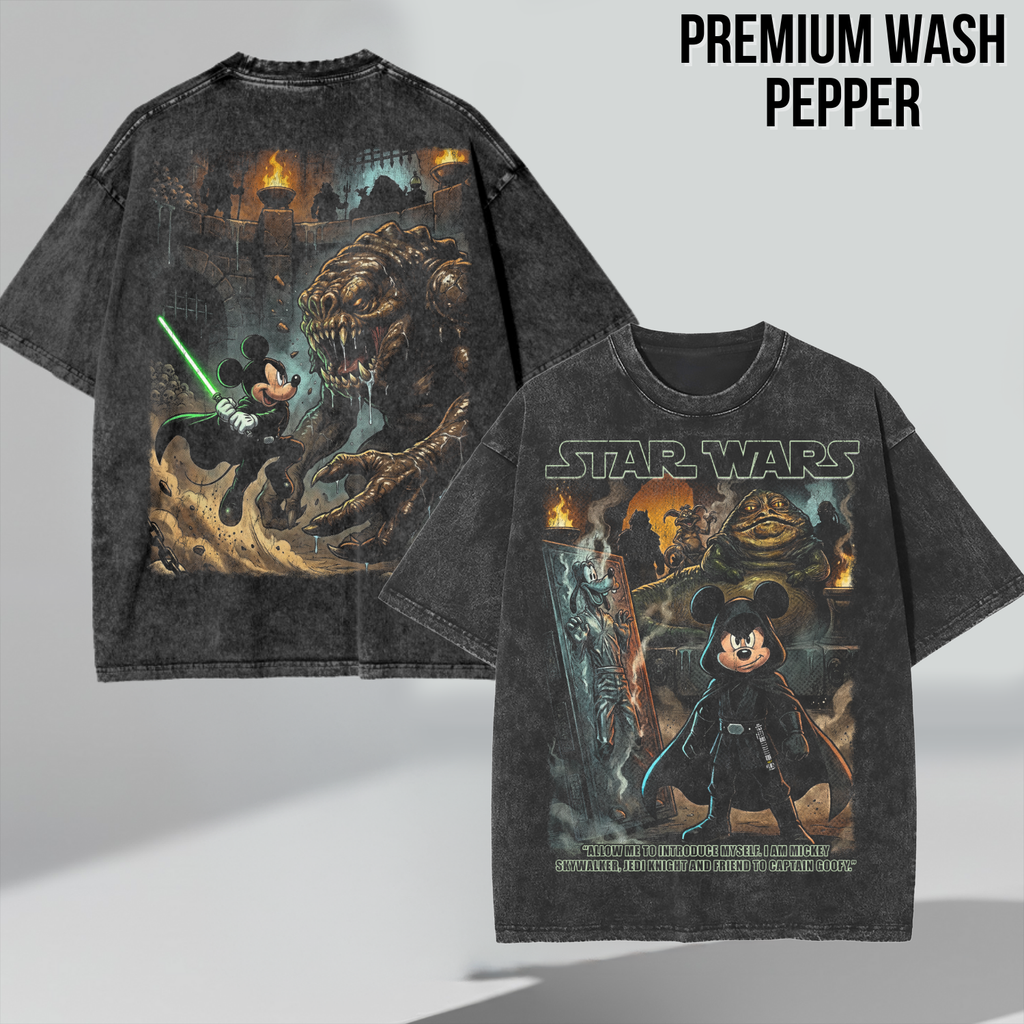 Star Wars Mickey Return of the Jedi Shirt – Disney Star Wars Crossover Tee