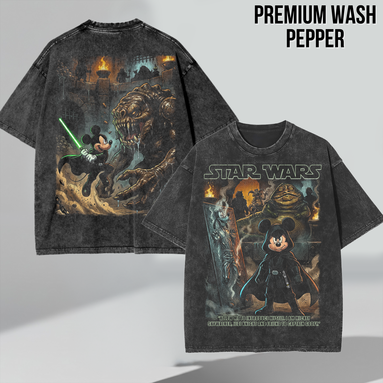 Star Wars Mickey Return of the Jedi Shirt – Disney Star Wars Crossover Tee