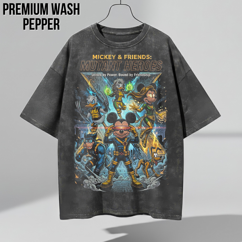 Mickey & Friends X-Men Shirt – Retro Marvel X-Men Disney Tee