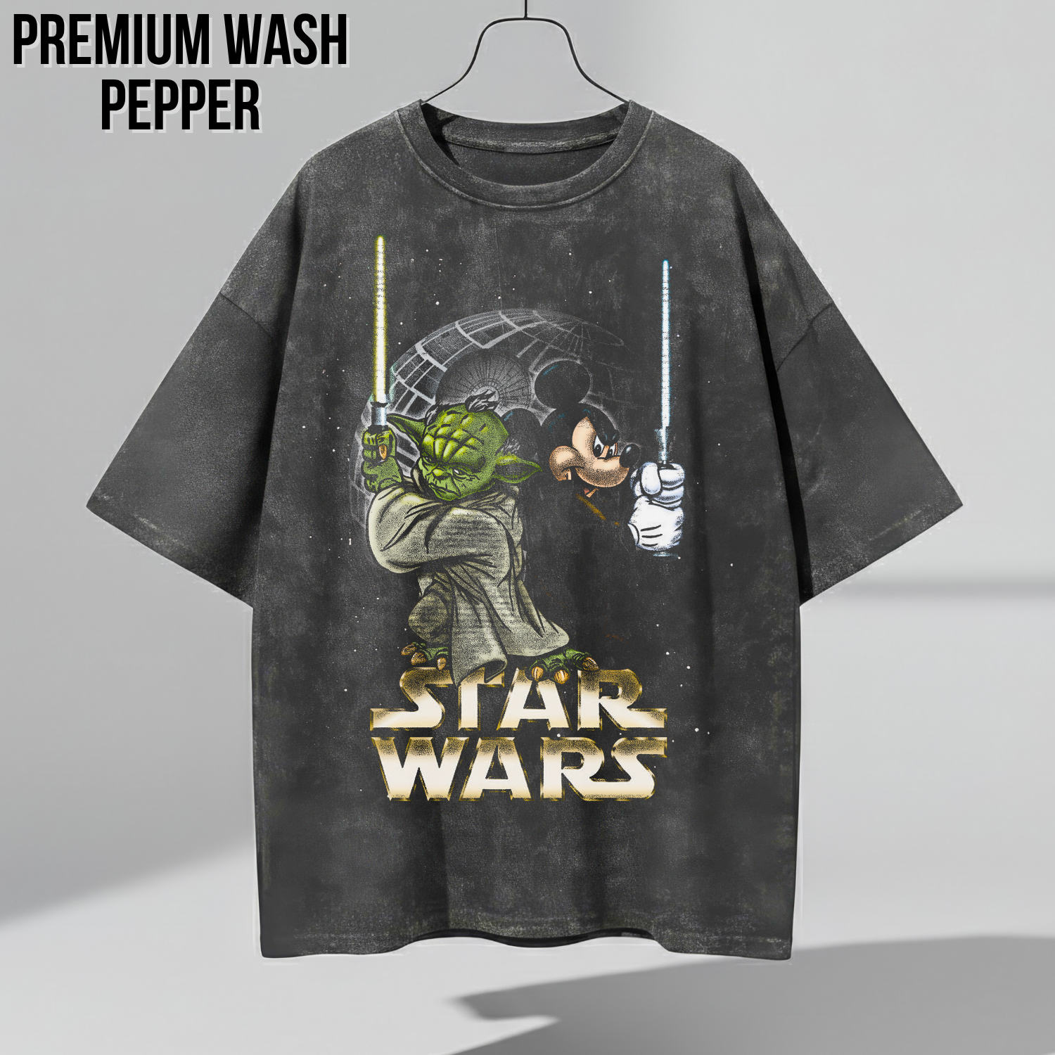 Vintage Mickey & Yoda Star Wars Shirt – Disney Graphic Tee