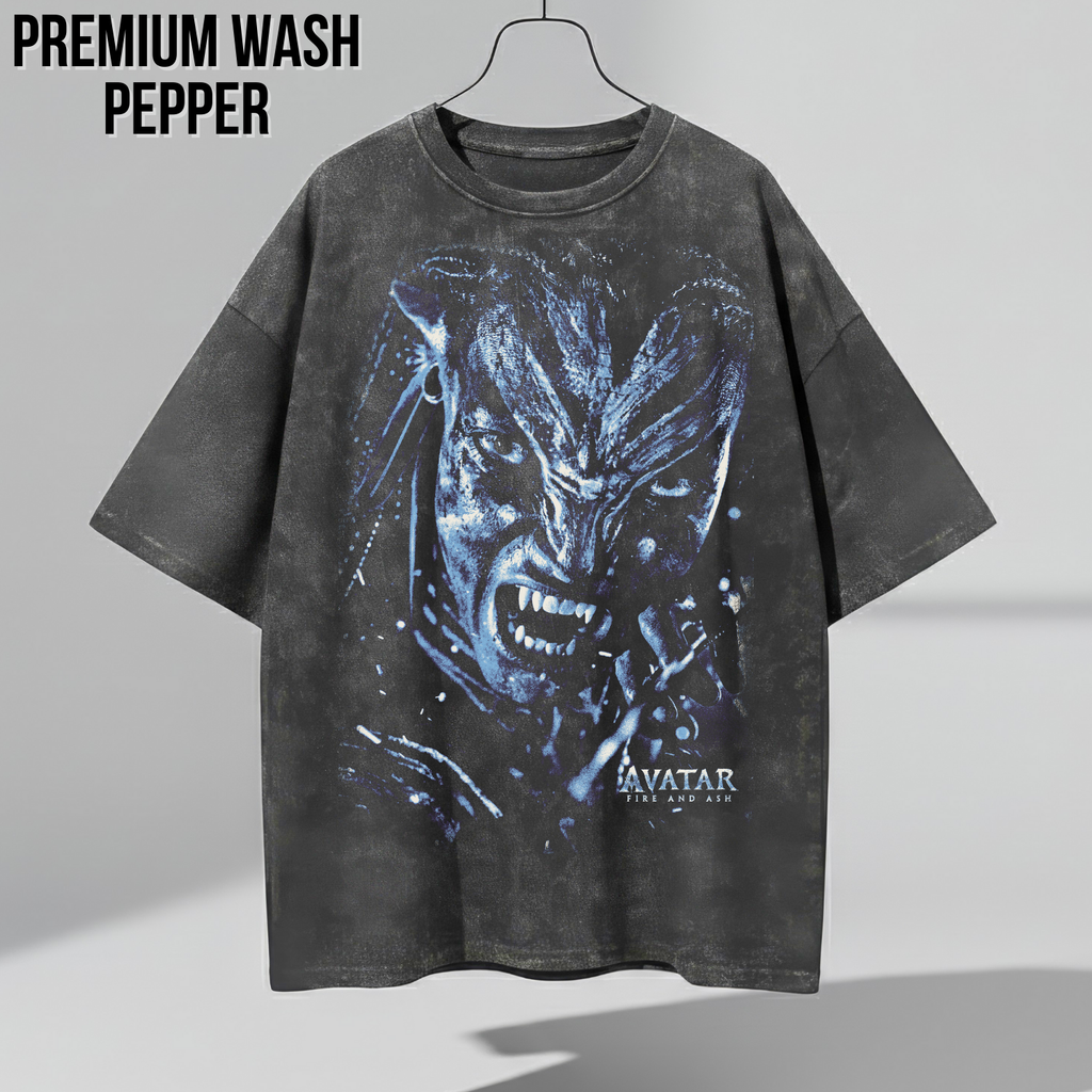Avatar Neytiri Fire and Ash Shirt — Vintage Na’vi Pandora Graphic