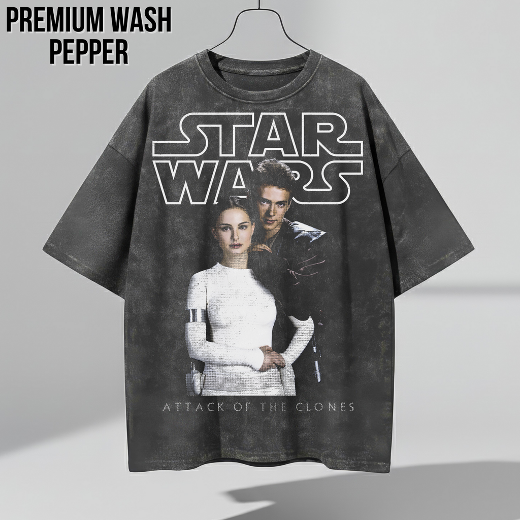 Star Wars Attack of the Clones Shirt - Anakin Padmé Tee
