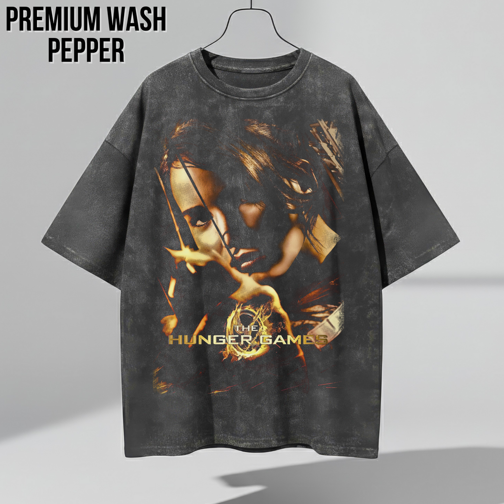 Vintage Katniss Everdeen Shirt | The Hunger Games Mockingjay Graphic Tee