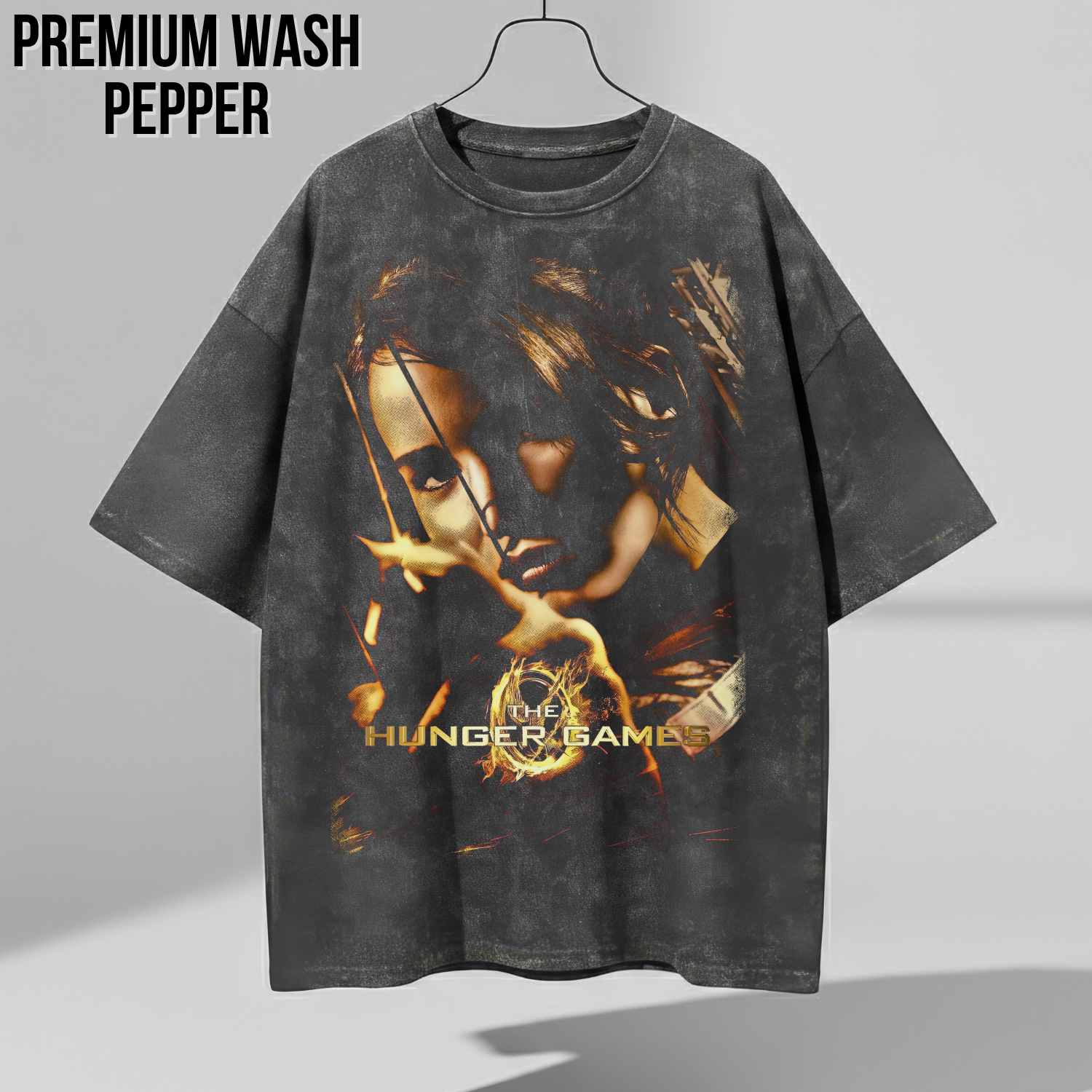 Vintage Katniss Everdeen Shirt | The Hunger Games Mockingjay Graphic Tee