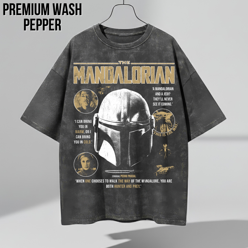 Star Wars The Mandalorian Shirt – This Is The Way Tee, Din Djarin and Grogu Graphic Tee