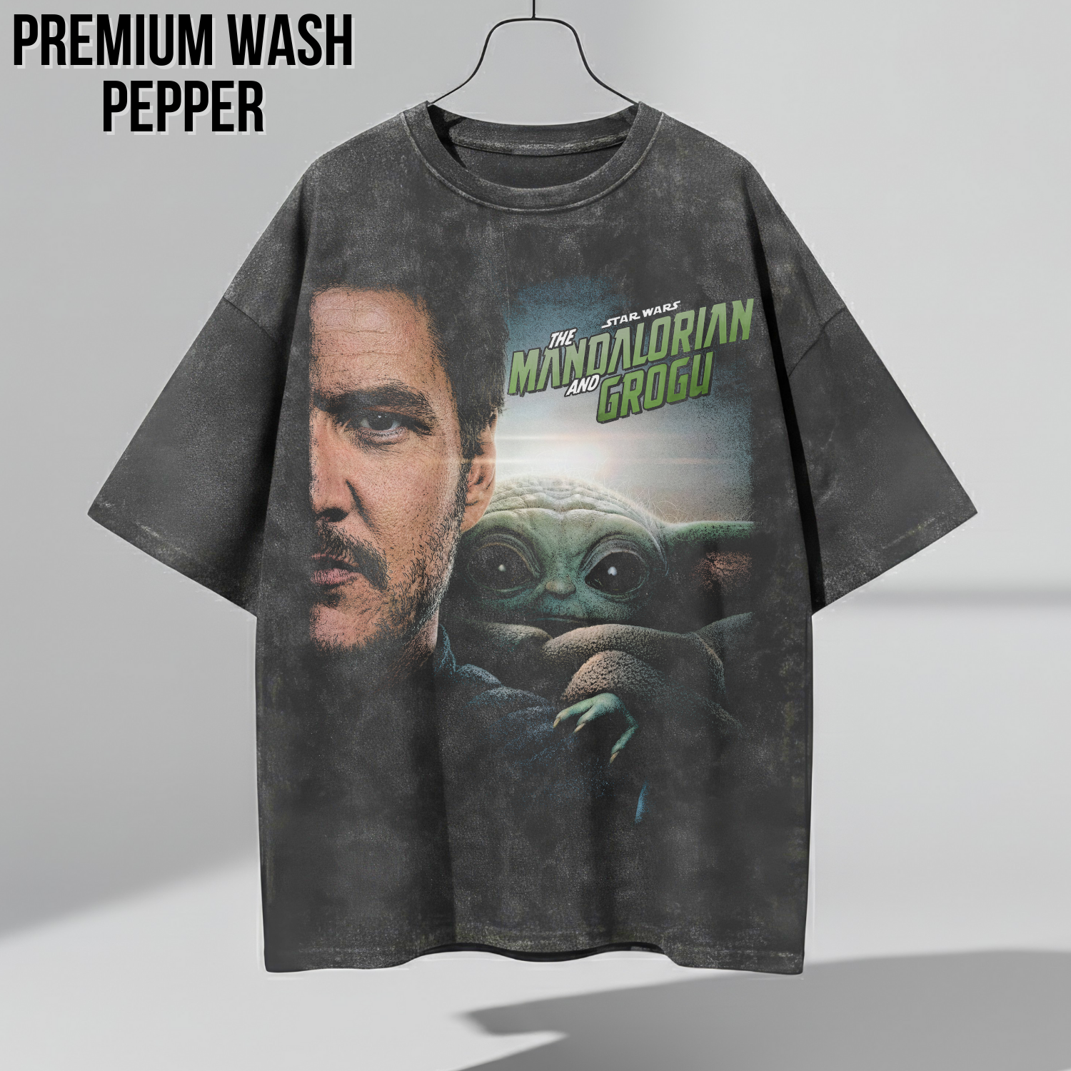 The Mandalorian & Grogu Shirt – Vintage Star Wars Graphic Tee