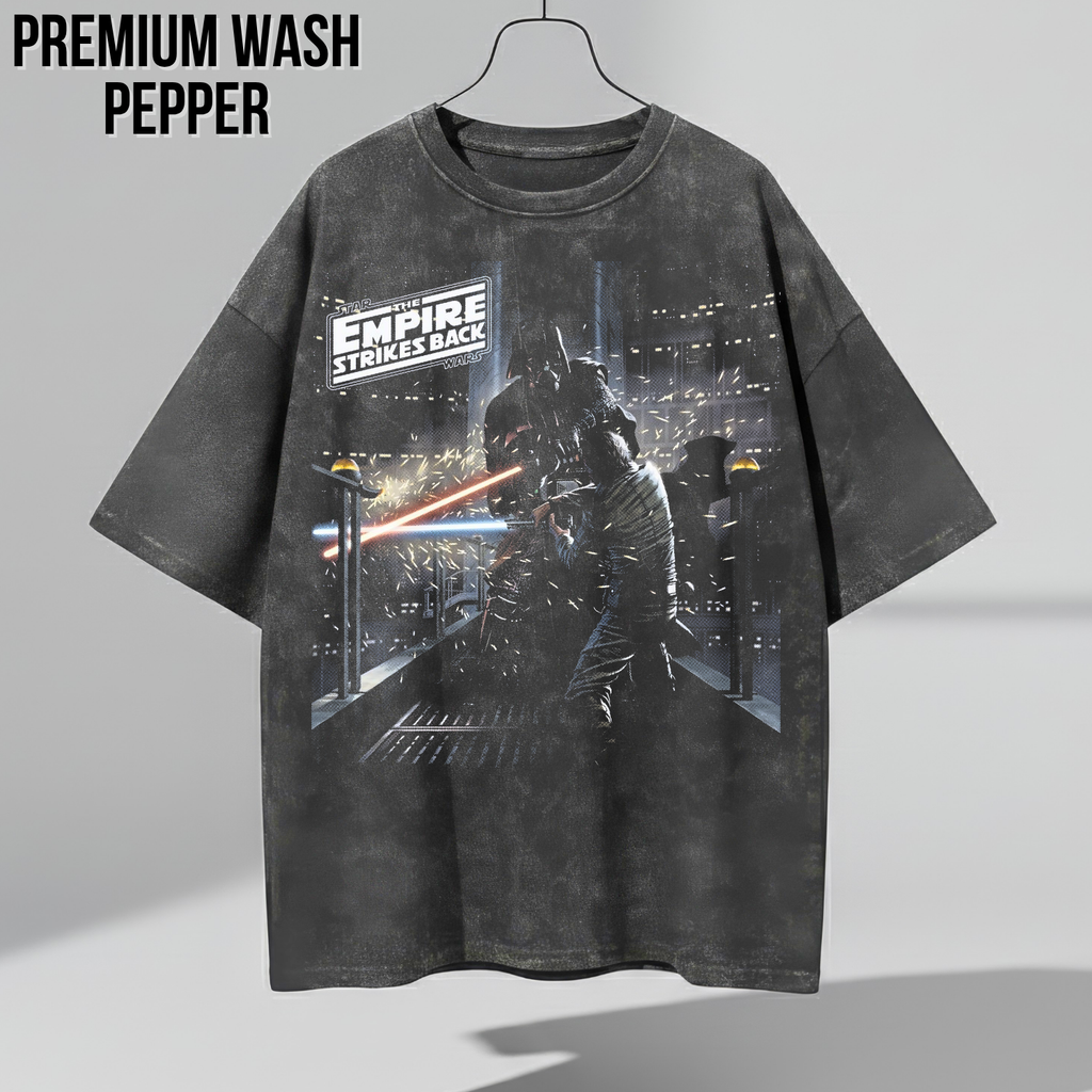 Vintage Star Wars Empire Strikes Back Shirt – Luke Skywalker Vs Darth Vader Duel Tee