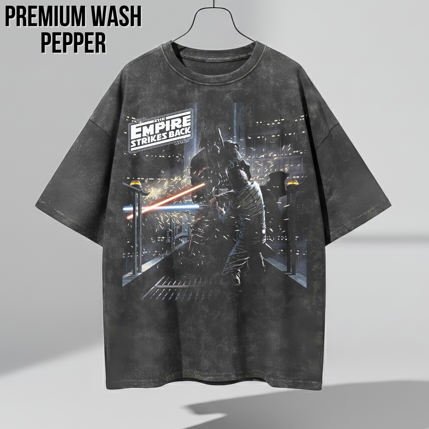 Vintage Star Wars Empire Strikes Back Shirt – Luke Skywalker Vs Darth Vader Duel Tee