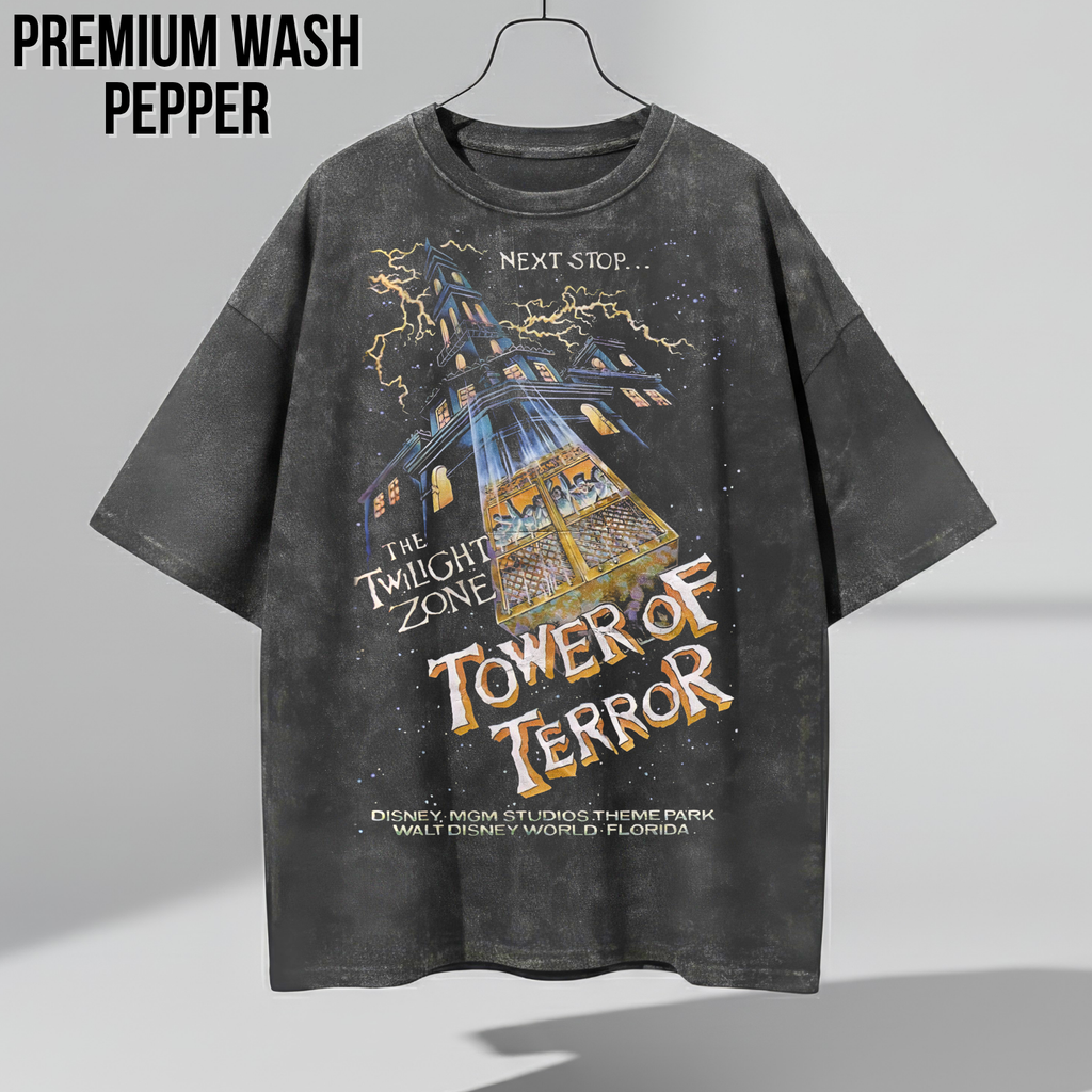 Vintage Tower of Terror Shirt – Hollywood Studios Vintage Tee, Disney World Graphic Shirt