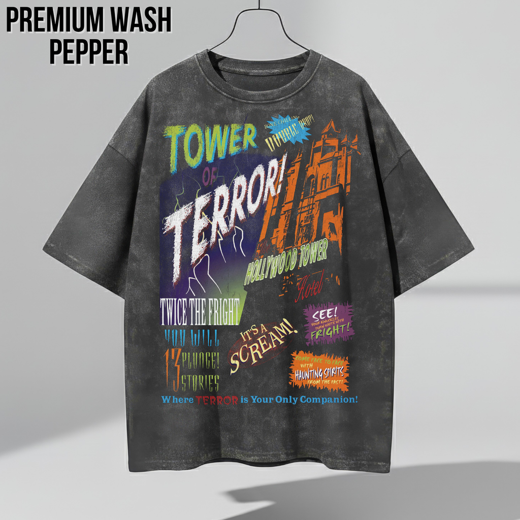 Vintage Tower of Terror Shirt – Retro Disney Ride Tee, Hollywood Studios Shirt