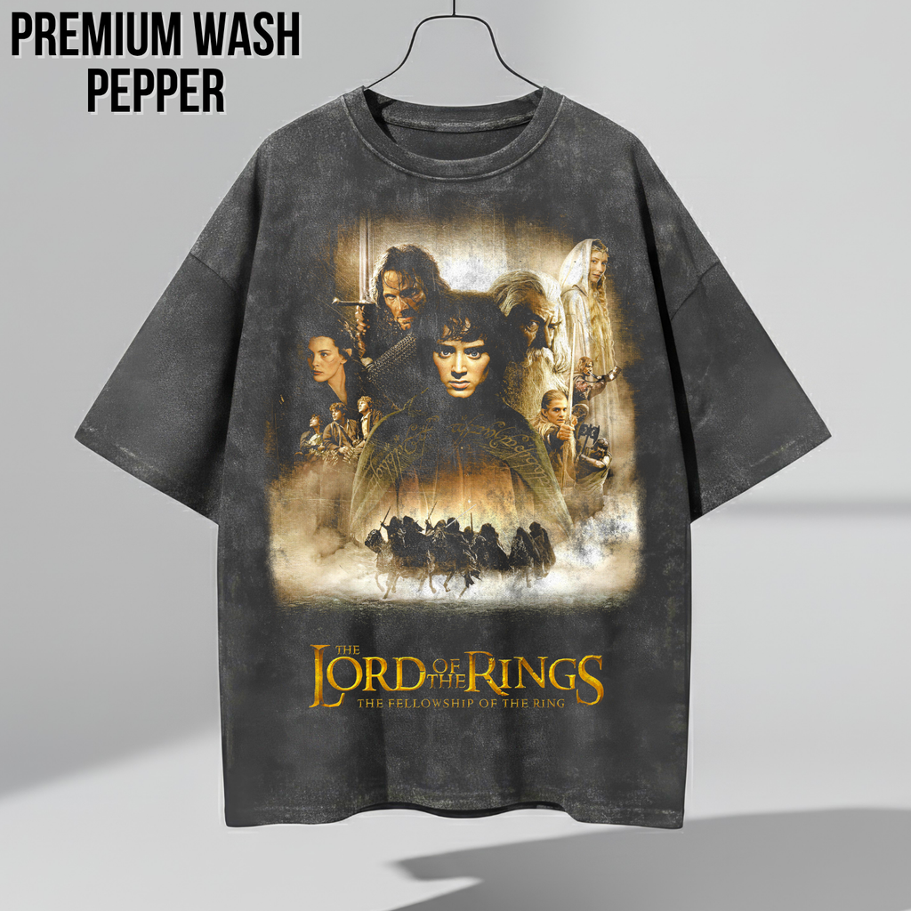 Lord of the Rings Shirt – Fellowship of the Ring Graphic Tee
