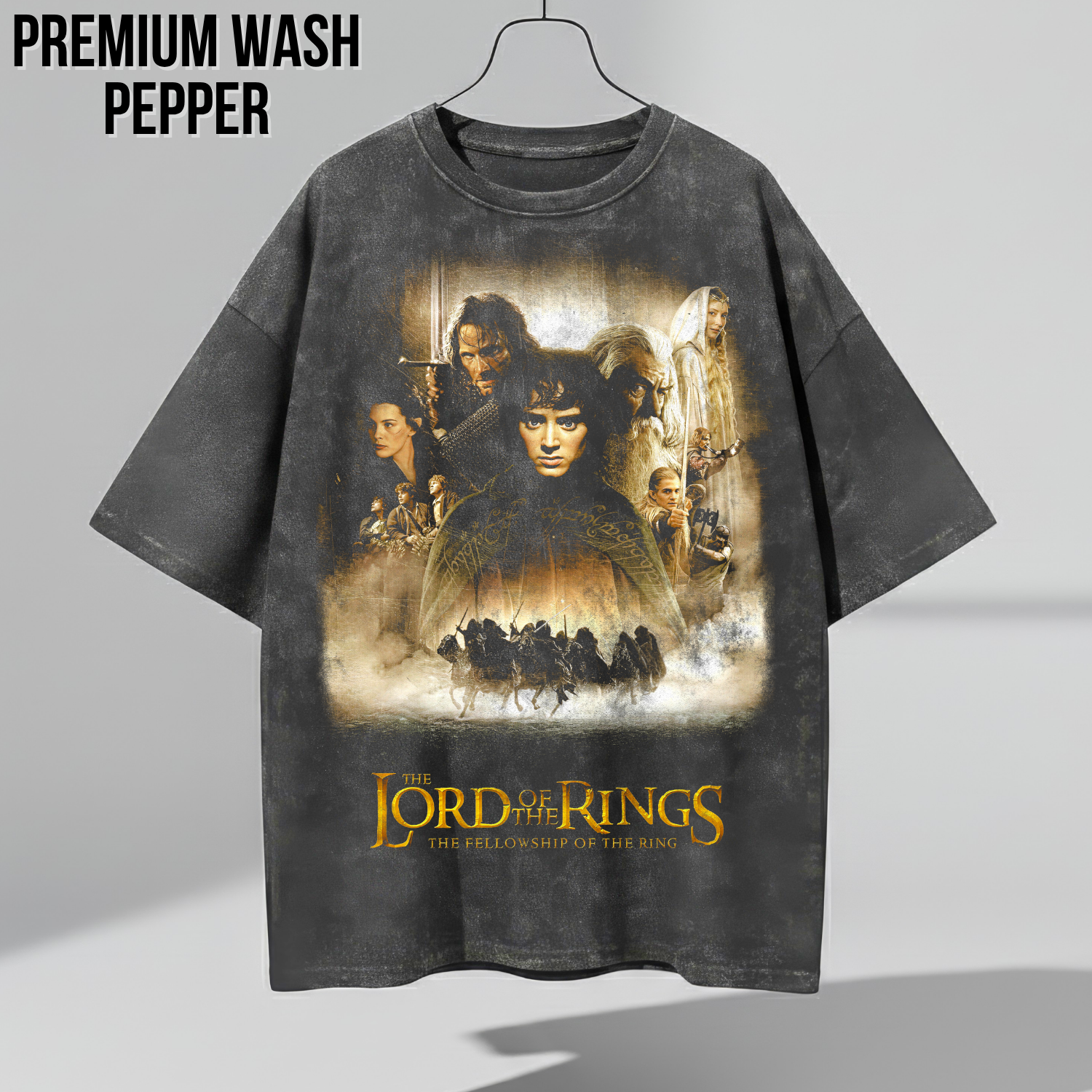 Lord of the Rings Shirt – Fellowship of the Ring Graphic Tee