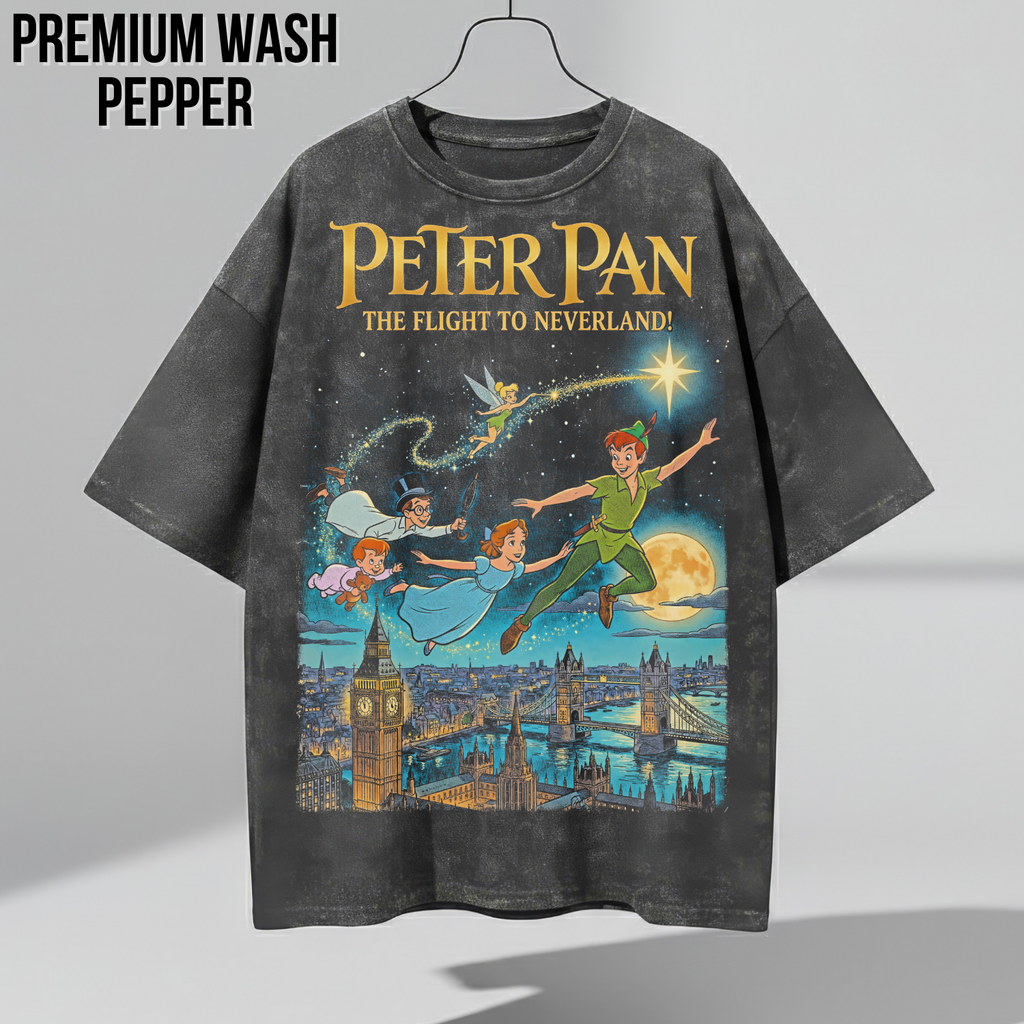 Peter Pan The Flight to Neverland Shirt | Vintage Disney Tee