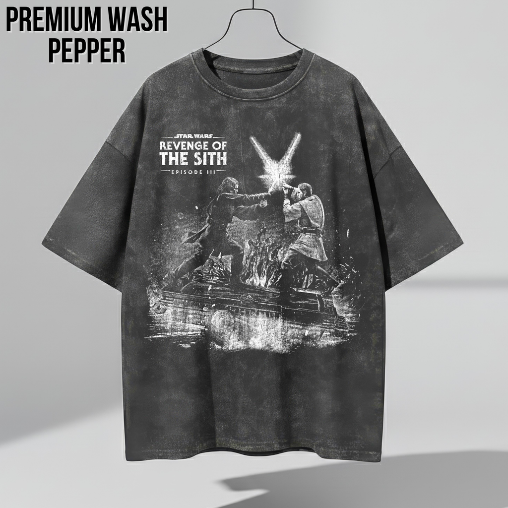 Vintage Revenge of the Sith Shirt: Anakin vs Obi-Wan Duel Tee, Star Wars Episode III Shirt, Mustafar Battle Shirt, Star Wars Fan Gift