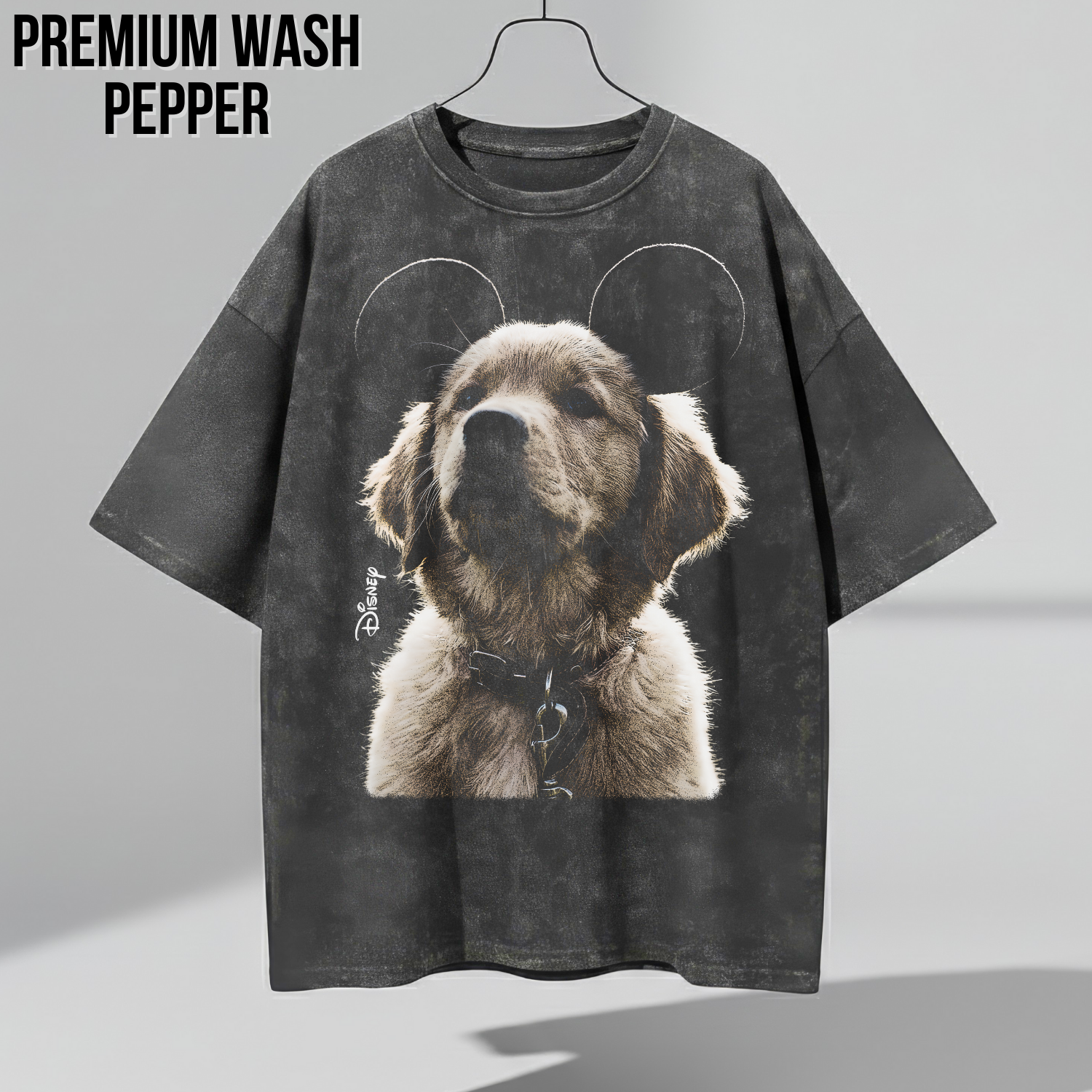 Disney Dog Mickey Ears Shirt - Golden Retriever Puppy Shirt