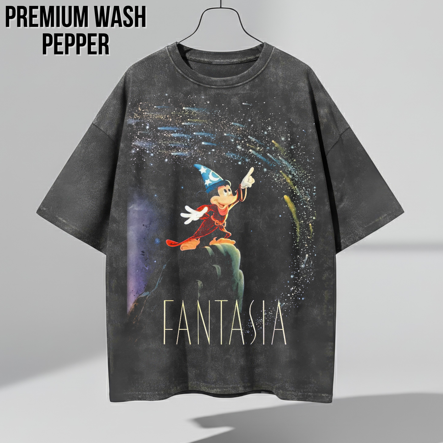 Fantasia Shirt – Sorcerer Mickey Graphic Tee, Disney Fantasia Fan Gift, Classic Disney Movie Shirt, Disneyland Mickey Mouse Tee