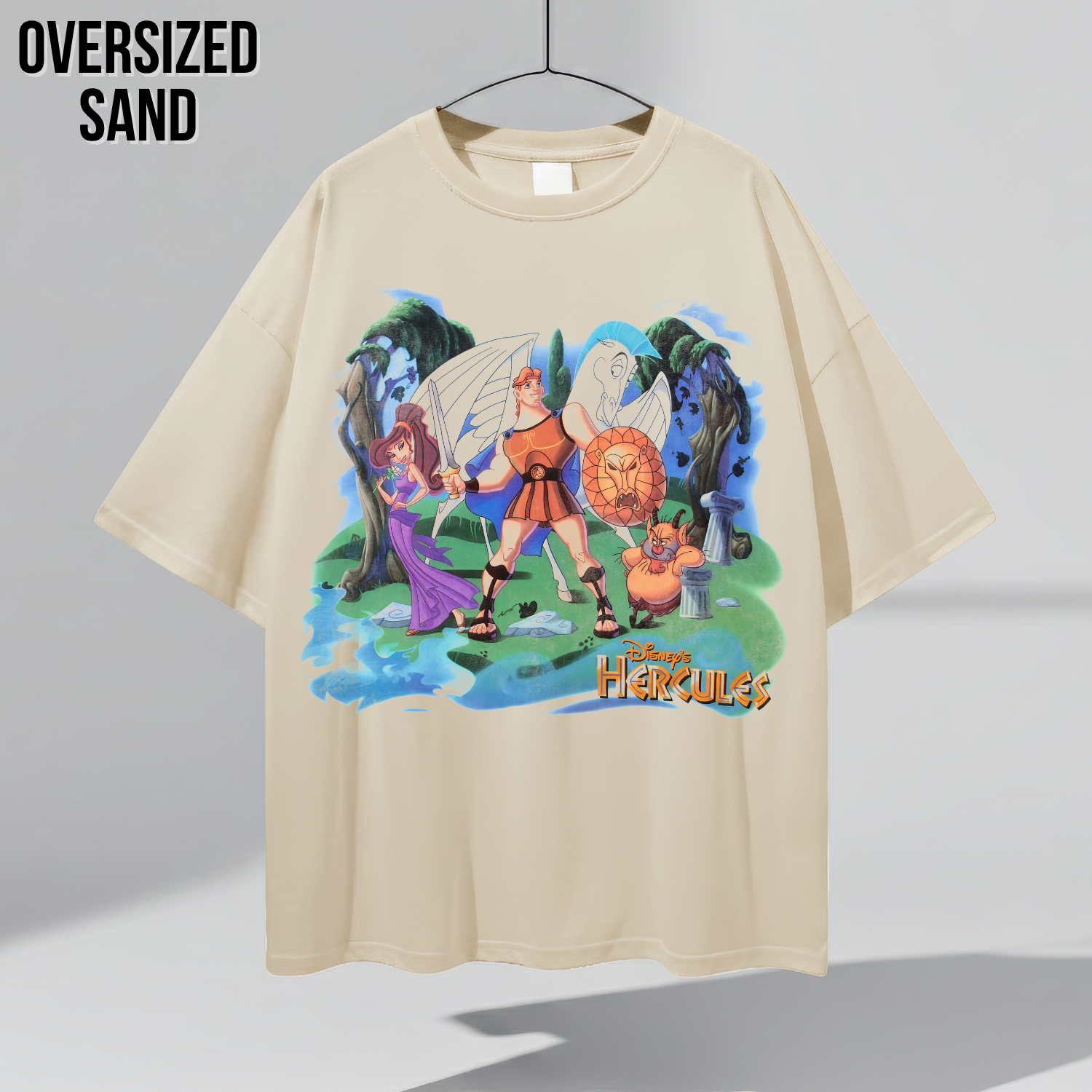 Hercules Shirt – Disney Hercules Meg Pegasus Phil Cast Graphic Tee, Disney Hercules Fan Gift, Disney Animated Movie Shirt, Disney 90s Nostalgia Tee