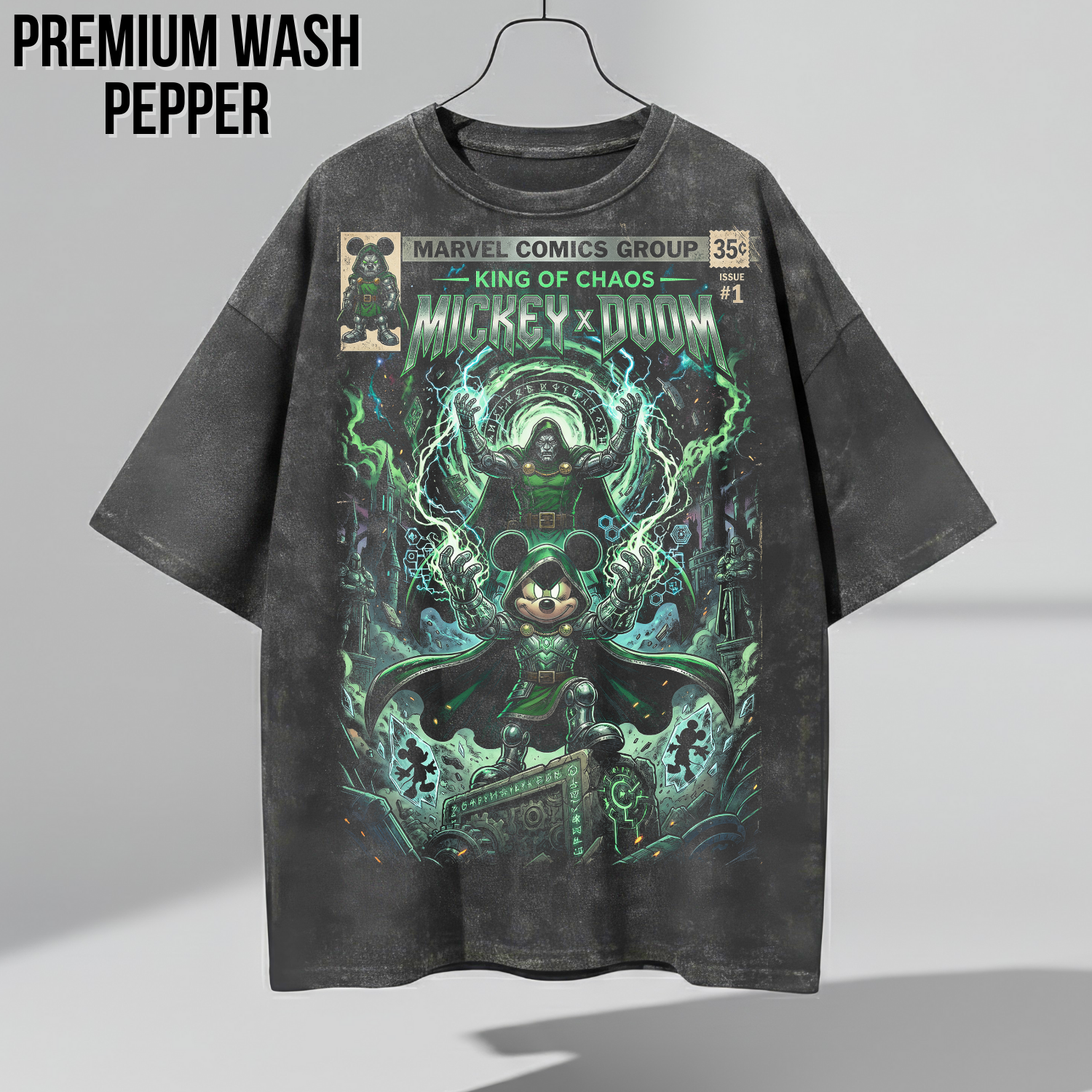 Marvel Mickey x Doom Shirt – Mickey Mouse Doctor Doom Vintage Comic Tee