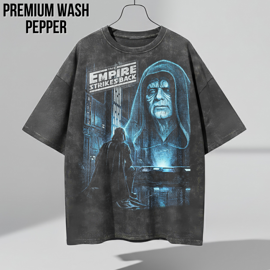 Star Wars Emperor Palpatine & Darth Vader Shirt: Vintage Empire Strikes Back Tee