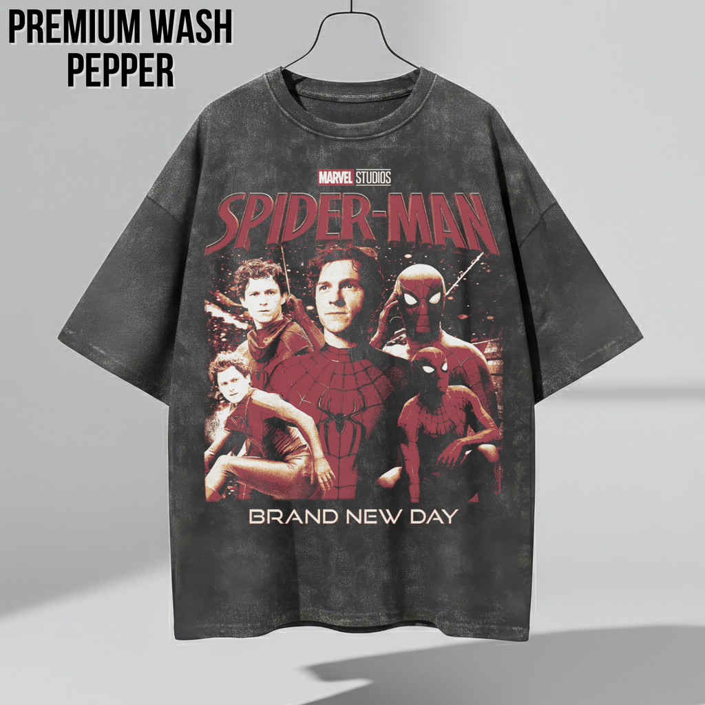 Spider-Man Brand New Day Shirt: Vintage Marvel Spider-Man Graphic