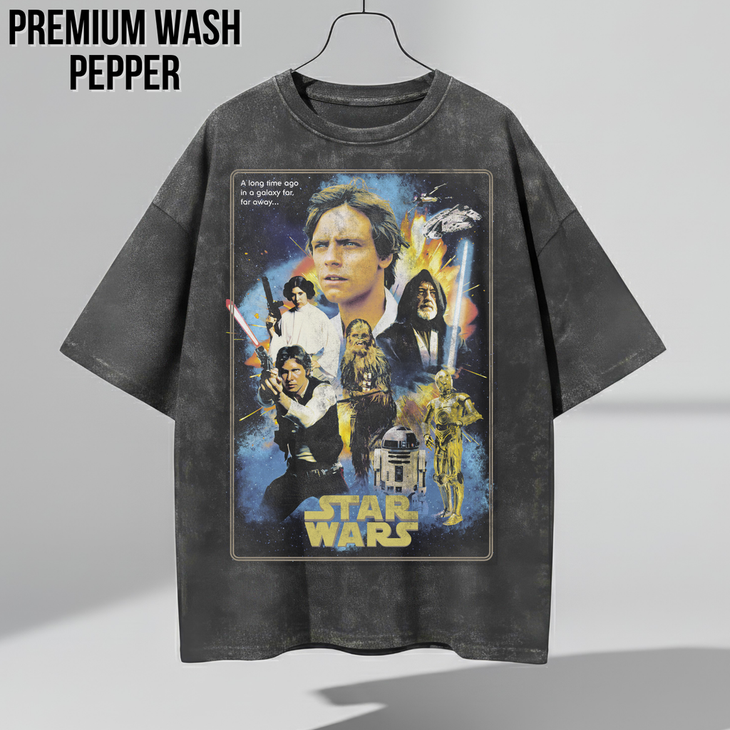 Vintage Star Wars Shirt - A New Hope Movie Poster Tee 1977