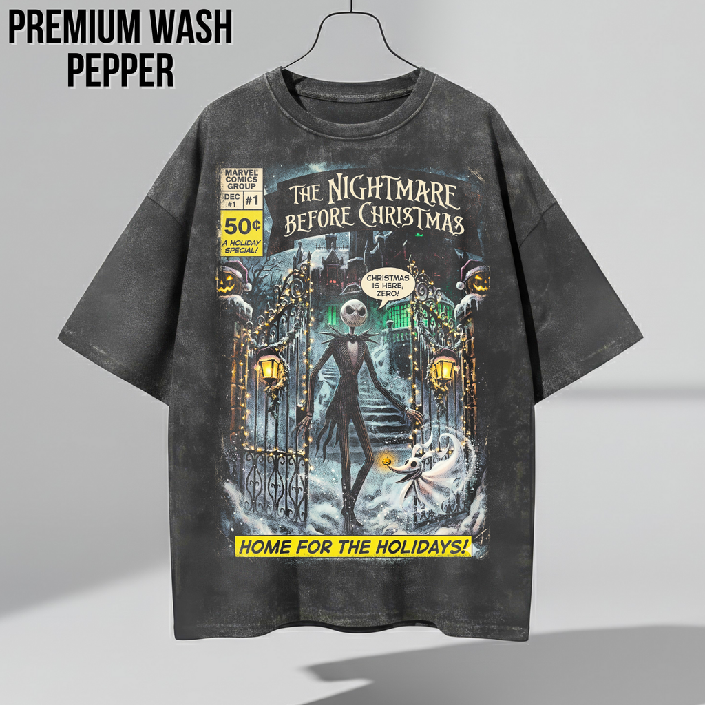 Nightmare Before Christmas Shirt – Jack Skellington Vintage Holiday Tee