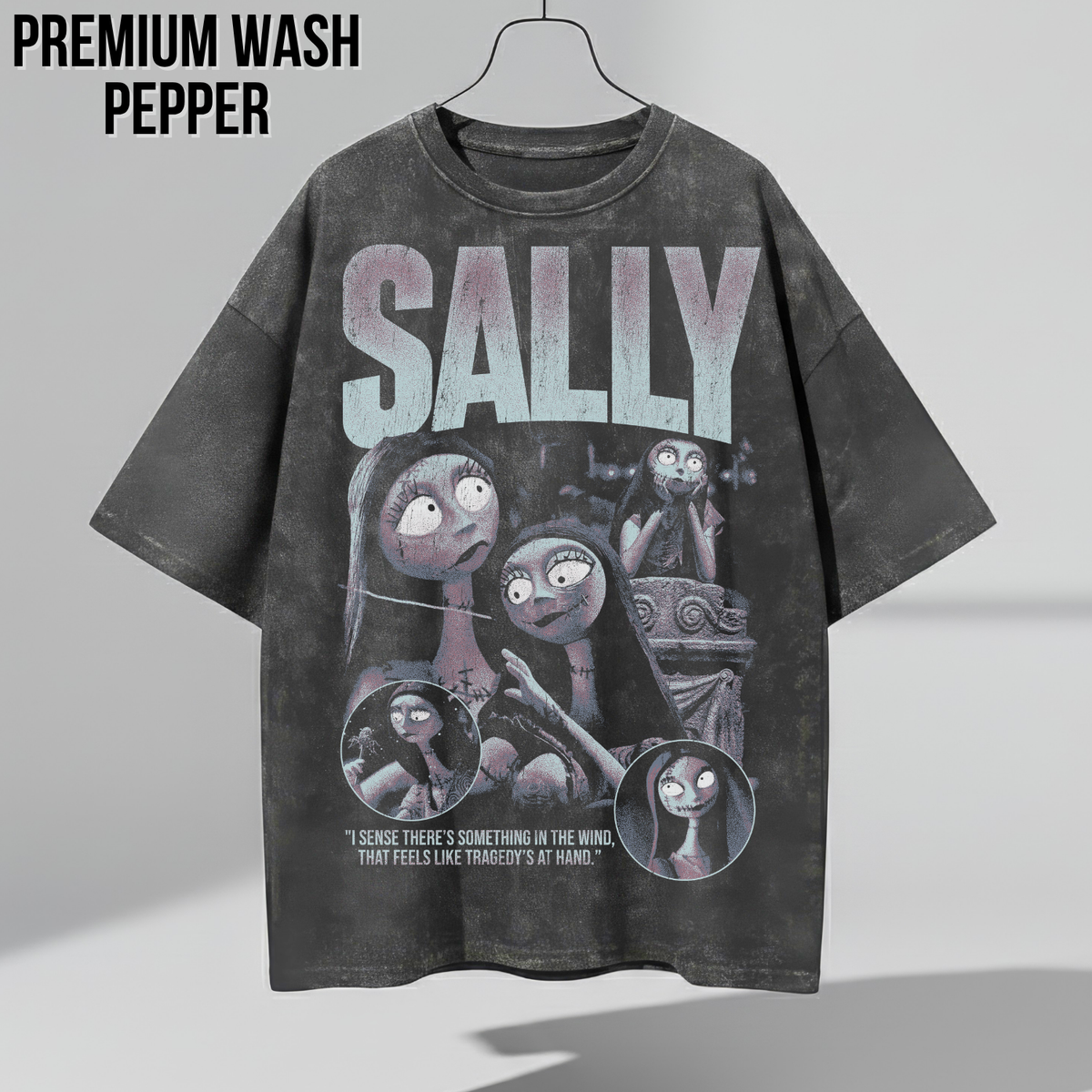 Sally Shirt – Nightmare Before Christmas Sally Vintage Bootleg Graphic Shirt, Sally Portrait Tee, Disney Fan Gift, Halloween Movie Merch