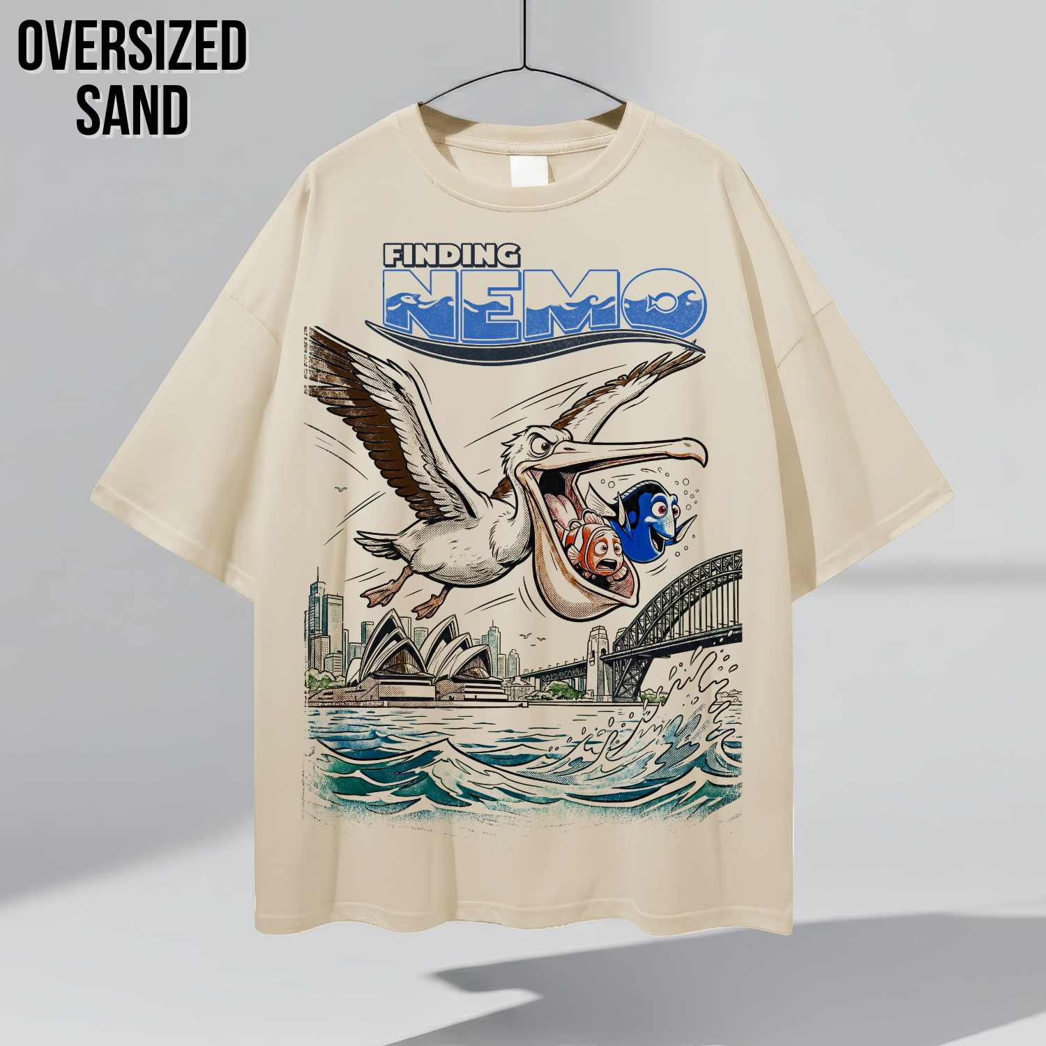 Finding Nemo Shirt – Vintage Marlin & Dory Sydney Rescue Tee