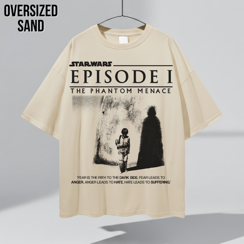 Star Wars Anakin Skywalker Shirt – Fear Is The Path To The Dark Side Tee, Phantom Menace Shirt