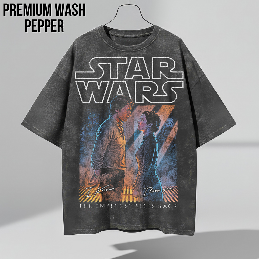 Star Wars Han & Leia “I Know / I Love You” Shirt | Vintage Empire Strikes Back Tee
