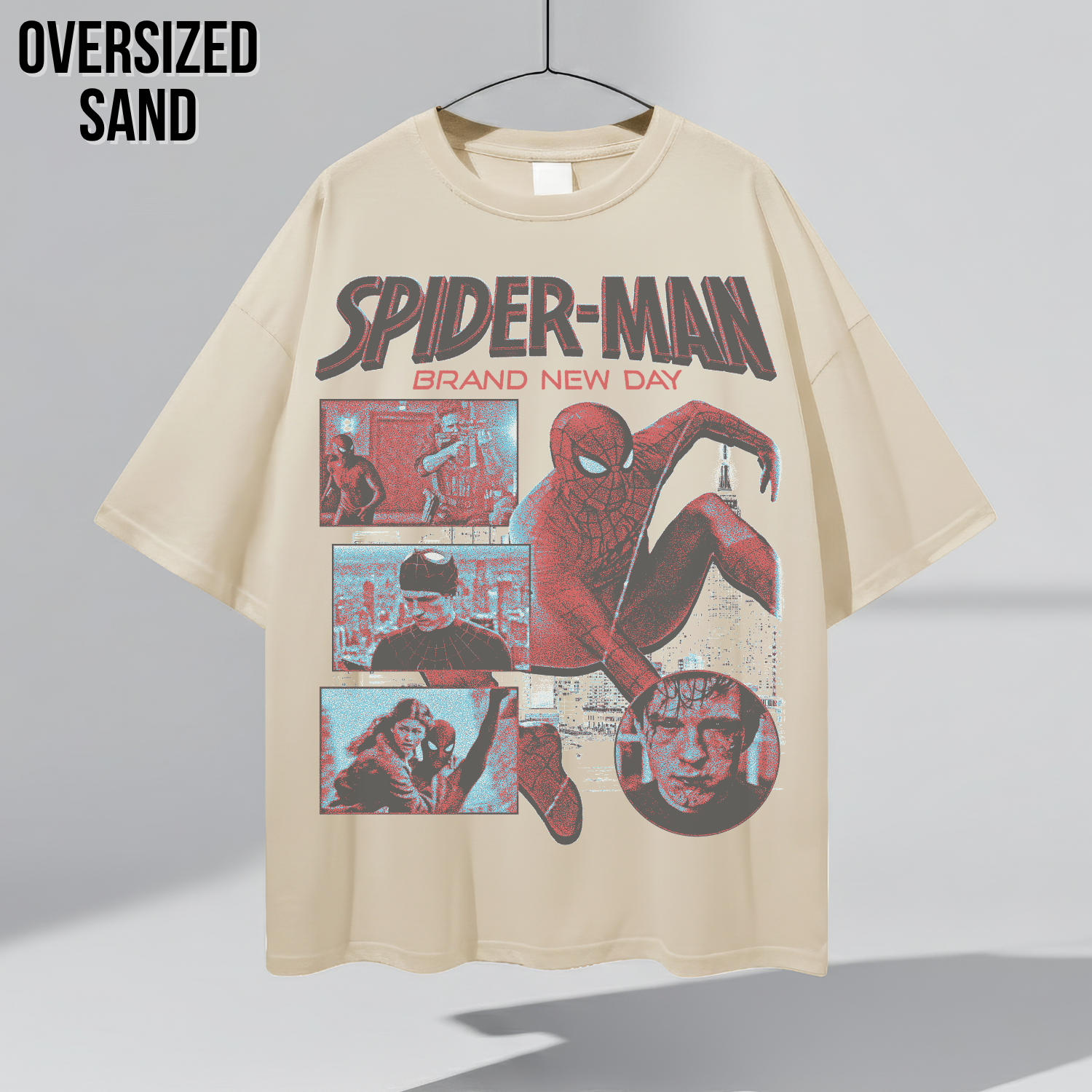 Spider-Man Shirt – Spider-Man Brand New Day Tom Holland Graphic Tee, Spider-Man Marvel Fan Gift, MCU Spider-Man Shirt, Marvel Graphic Tee
