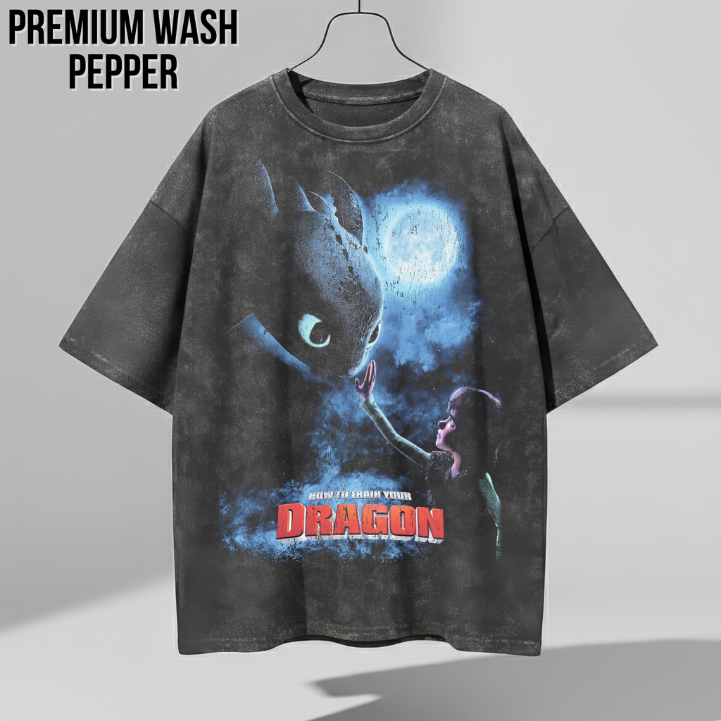 How To Train Your Dragon Shirt – Hiccup and Toothless Graphic Tee, Night Fury Dragon Fan Gift
