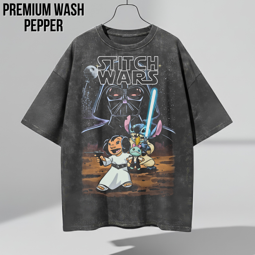 Disney Stitch Wars Shirt – Lilo and Stitch Star Wars Tee