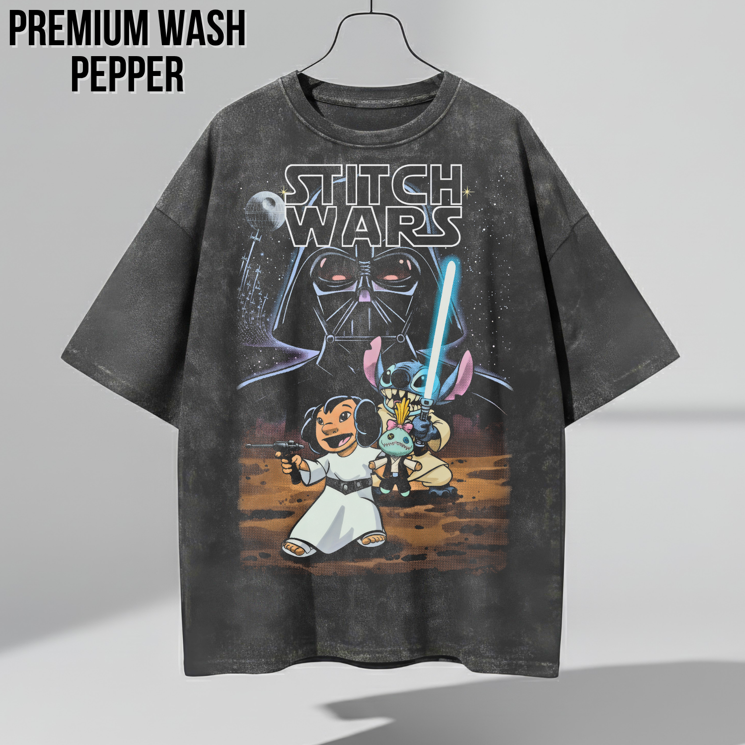Disney Stitch Wars Shirt – Lilo and Stitch Star Wars Tee