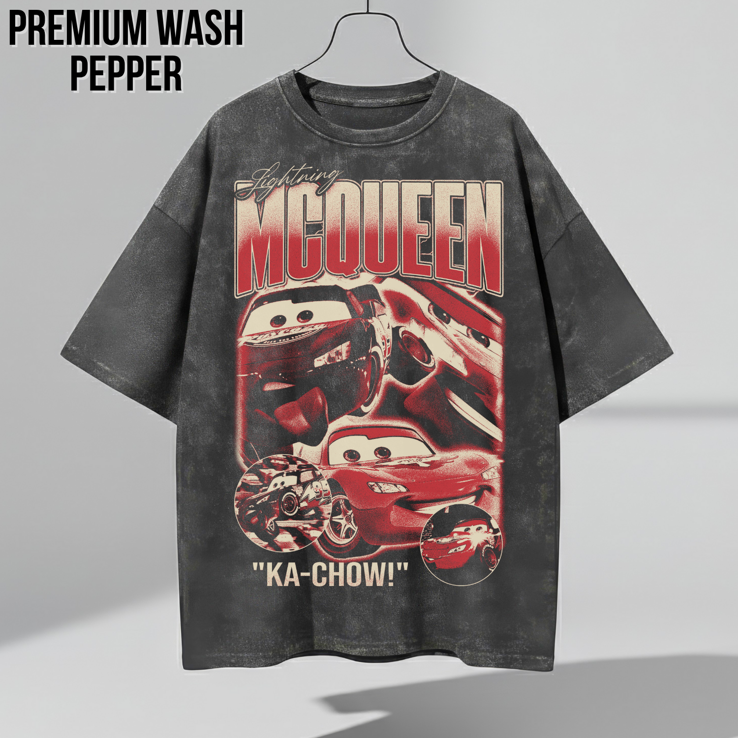 Lightning McQueen Shirt – Vintage Cars Pixar Tee