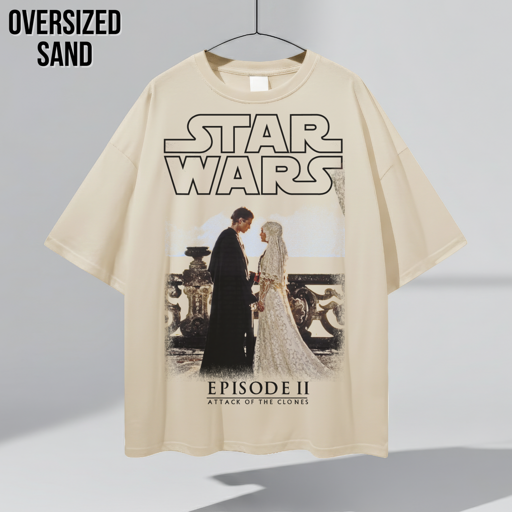 Star Wars Attack of the Clones Shirt - Anakin Padmé Wedding Tee