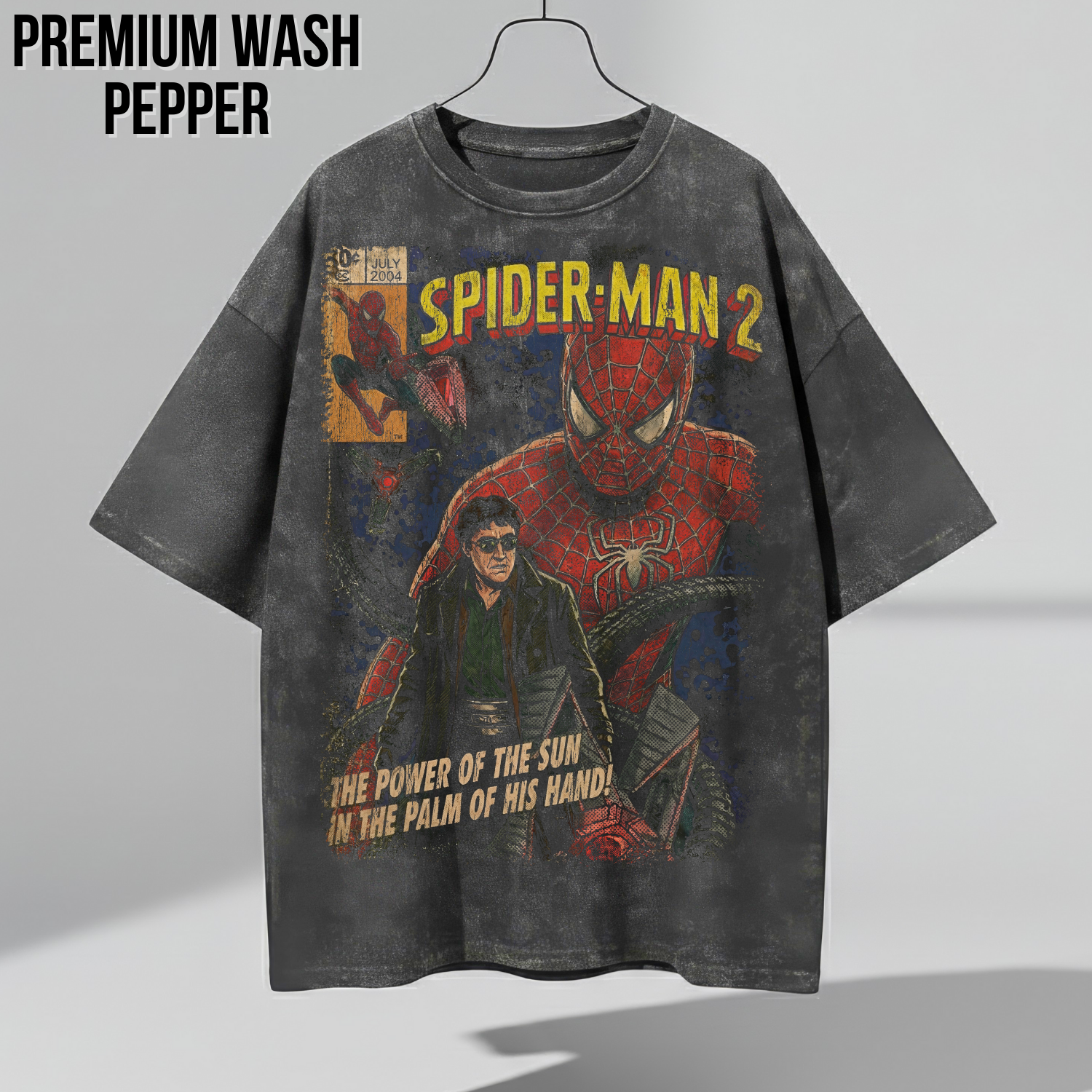 Spider-Man 2 Vintage Comic Shirt - Tobey Maguire Spider-Man Graphic