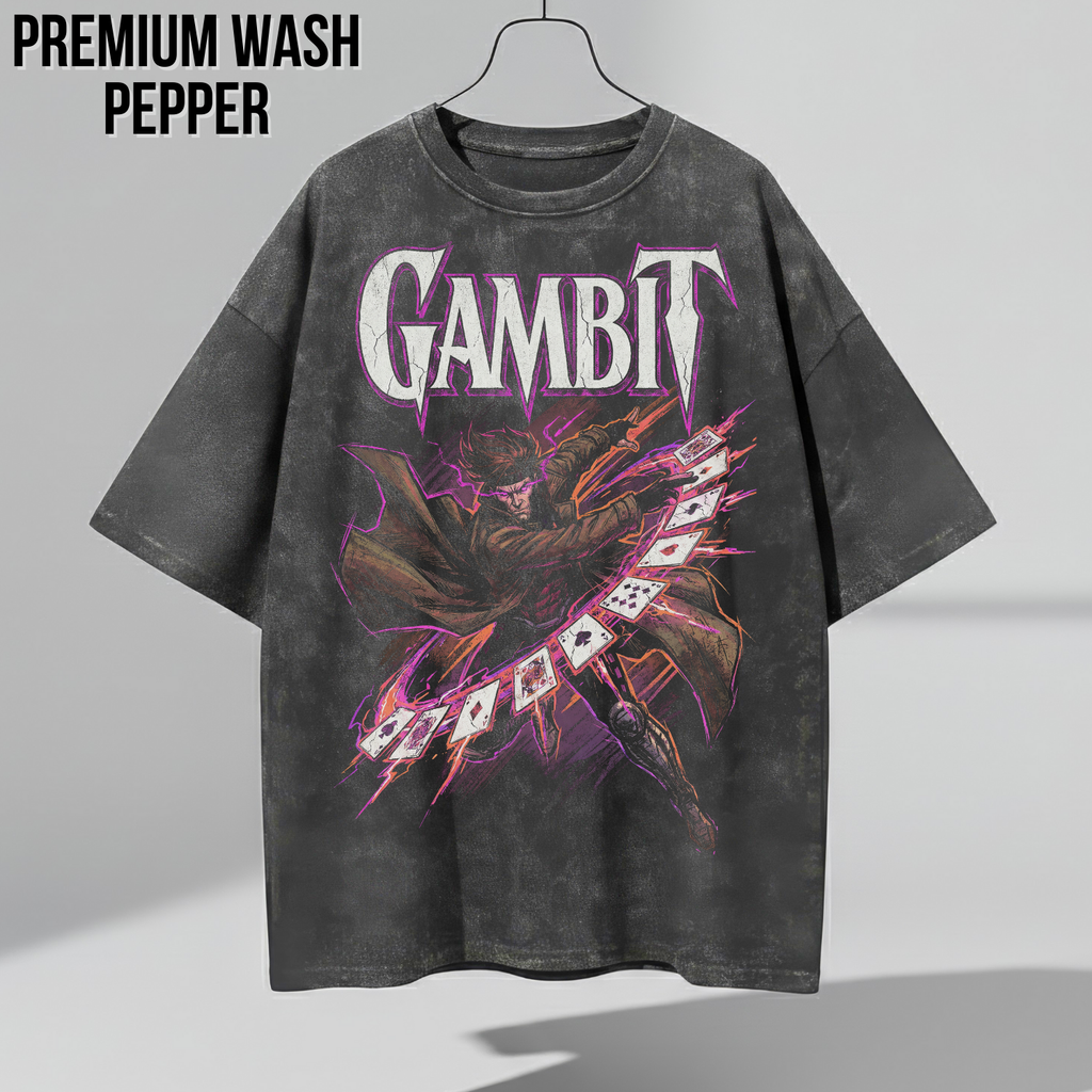 Gambit X-Men Shirt — Vintage Marvel Mutant Tee