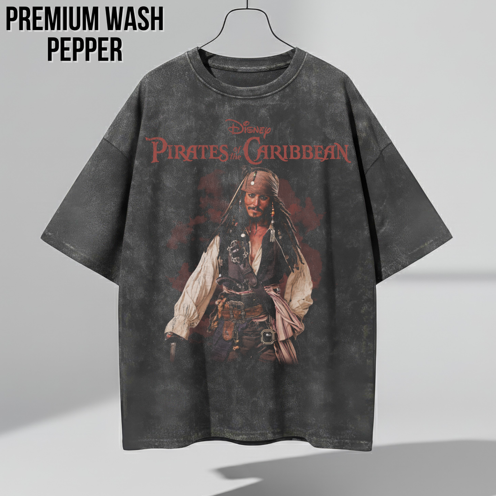 Jack Sparrow Shirt – Disney Pirates of the Caribbean Captain Jack Sparrow Full Body Portrait Tee, Jack Sparrow Fan Gift, Johnny Depp Pirates Graphic Shirt, Disney Pirates Shirt