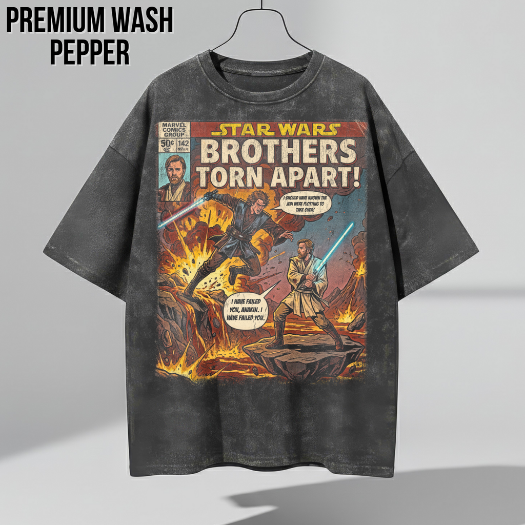 Star Wars Revenge of the Sith Shirt – Anakin vs Obi-Wan Comic Tee