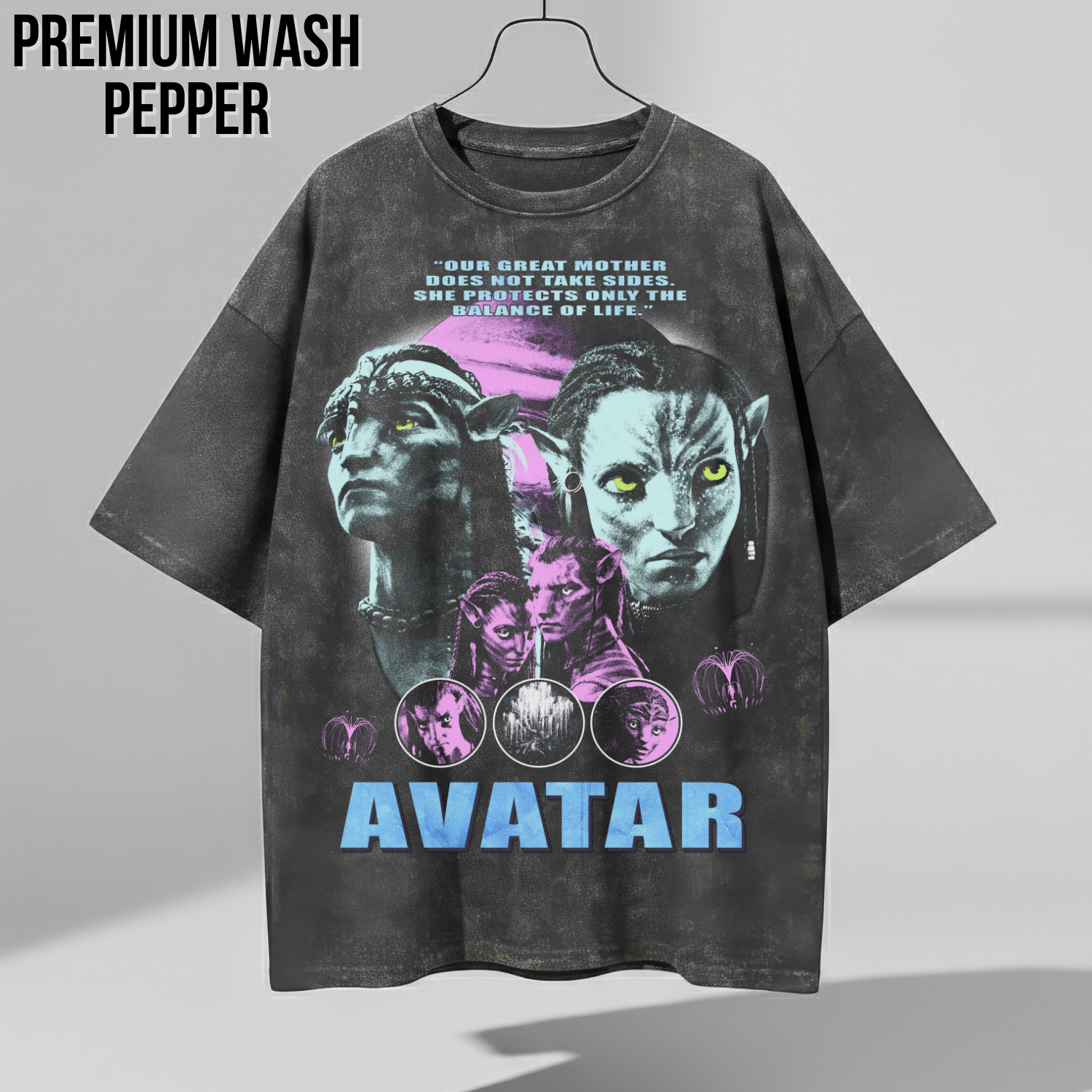 Avatar Shirt – Neytiri & Jake Sully Vintage Pandora Tee